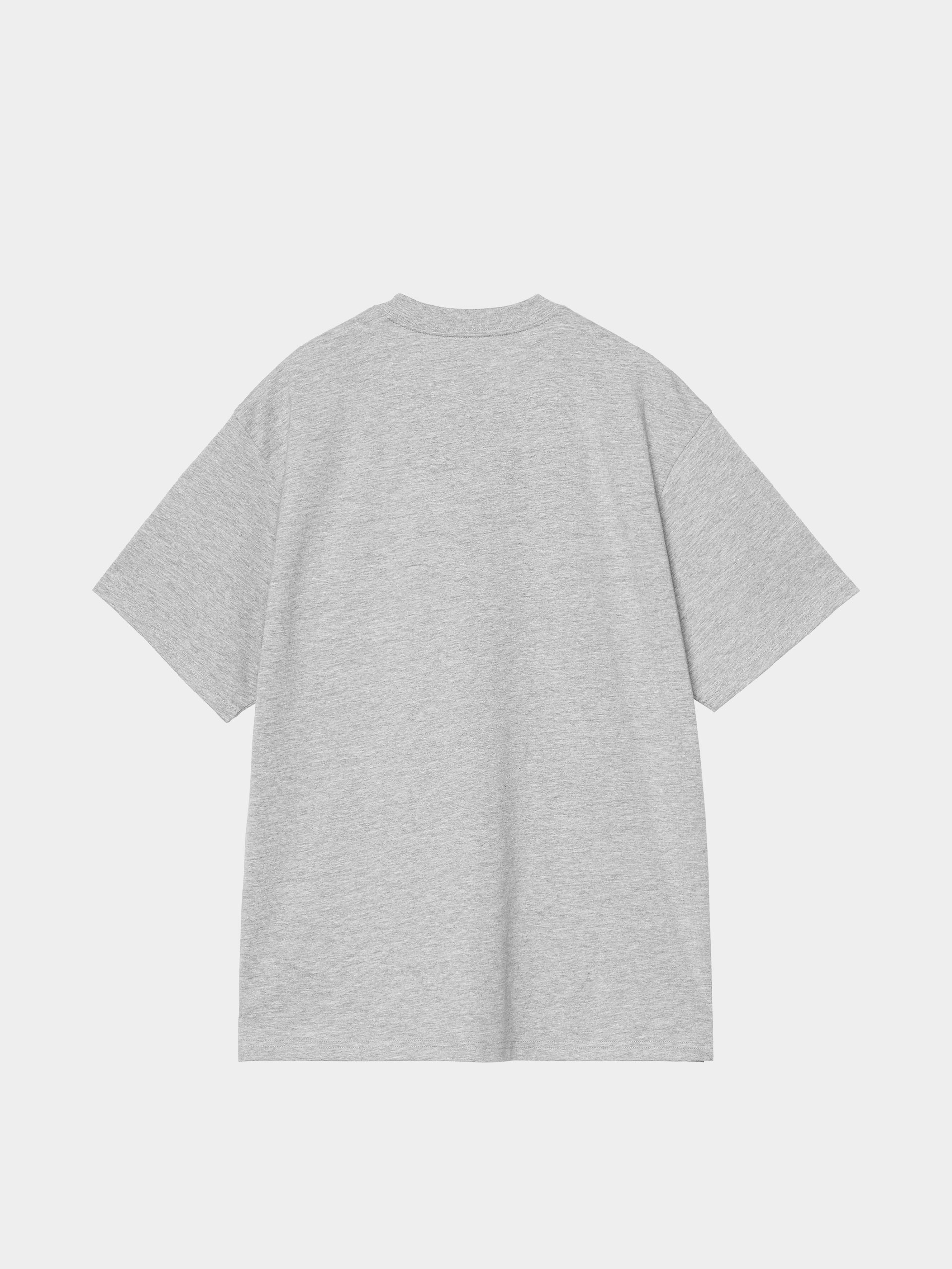 Carhartt WIP T-Shirt Madison (grey heather/white)