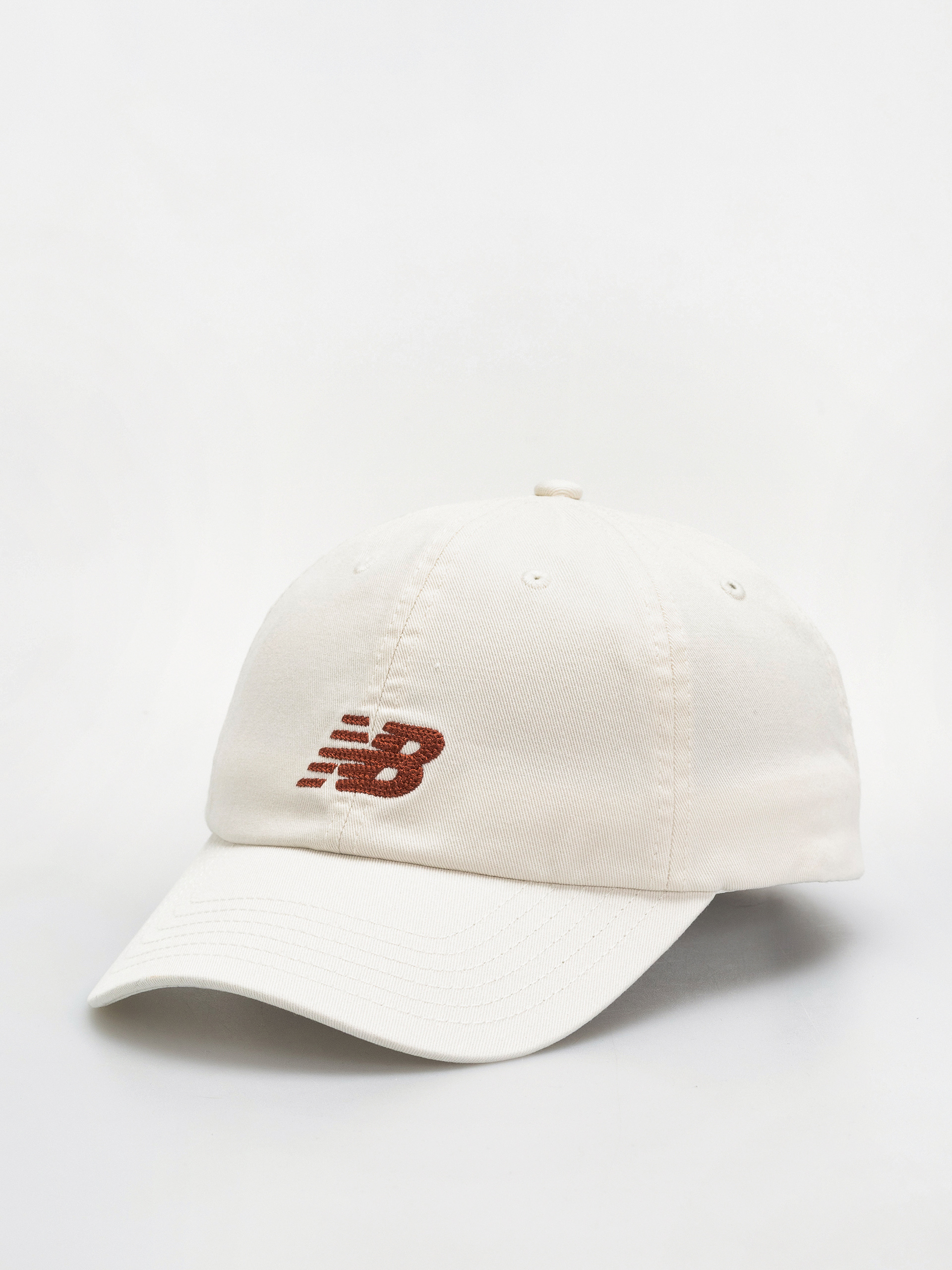 New Balance 6 Panel Chain Stitch Logo Cap (sea salt)