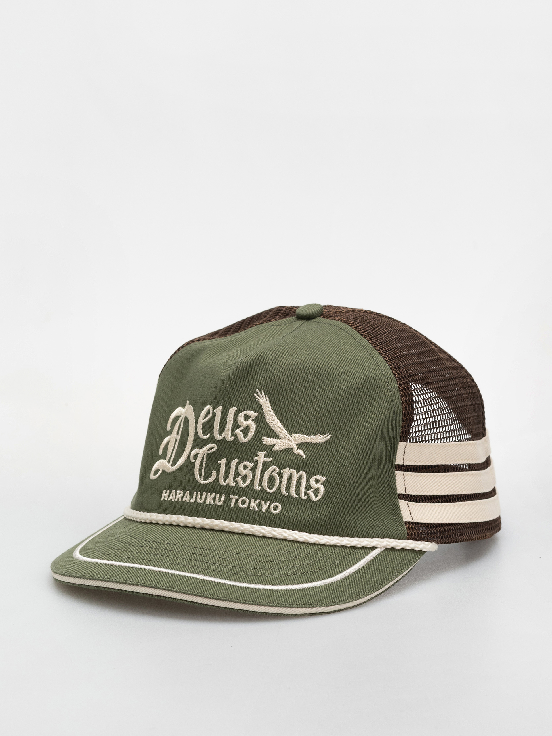 Deus Ex Machina Beep Beep Trucker Cap (pine green)