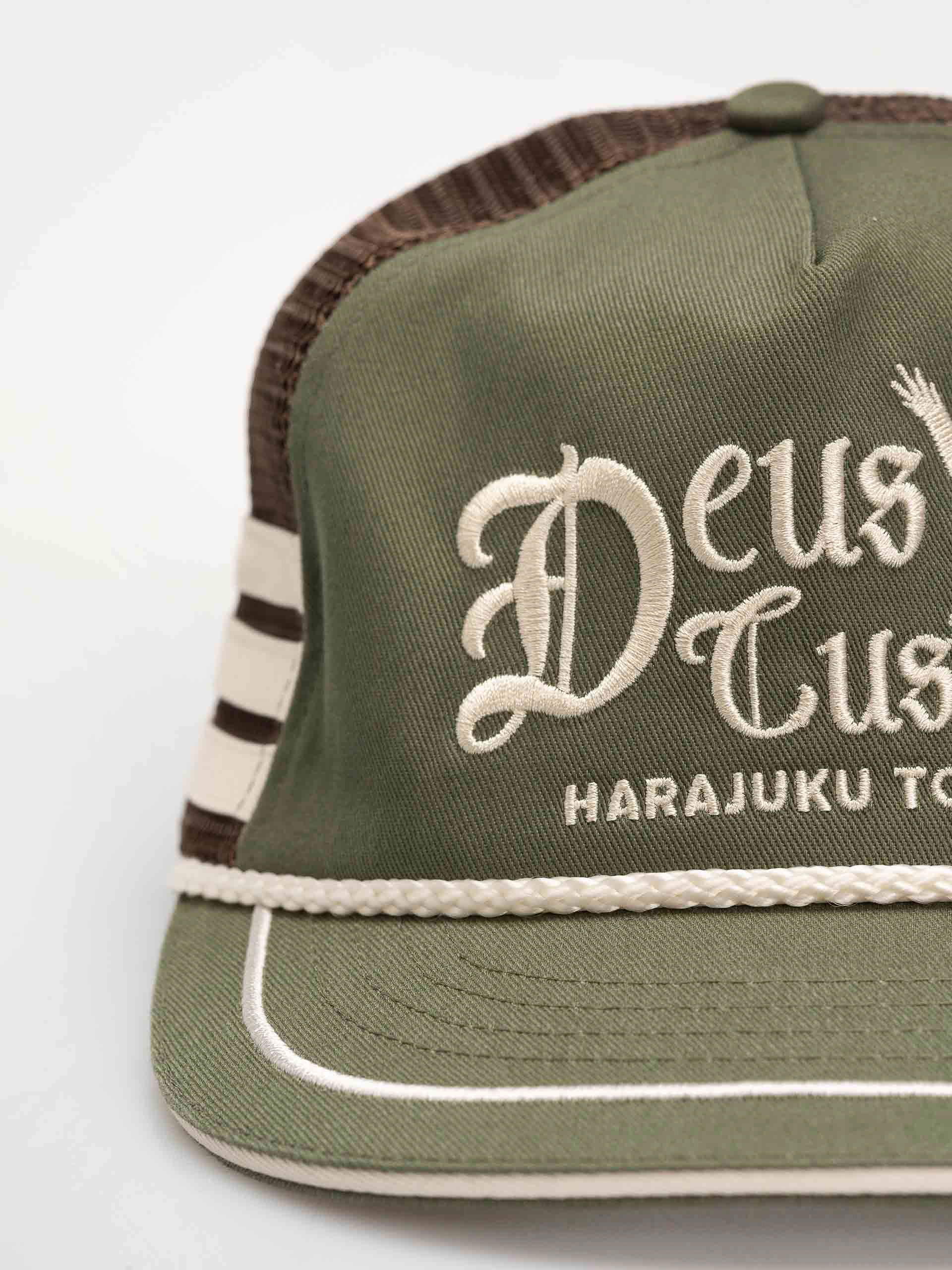 Deus Ex Machina Beep Beep Trucker Cap (pine green)
