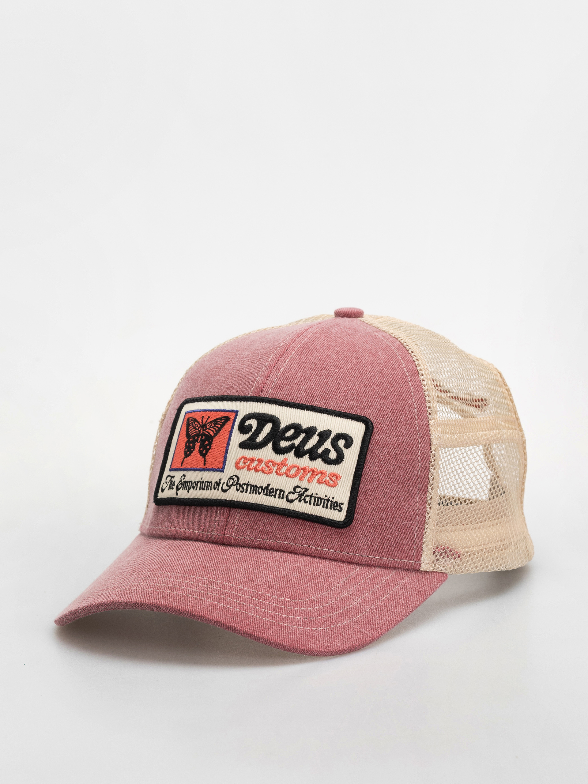 Deus Ex Machina Slapstick Trucker Cap - red (melon red)