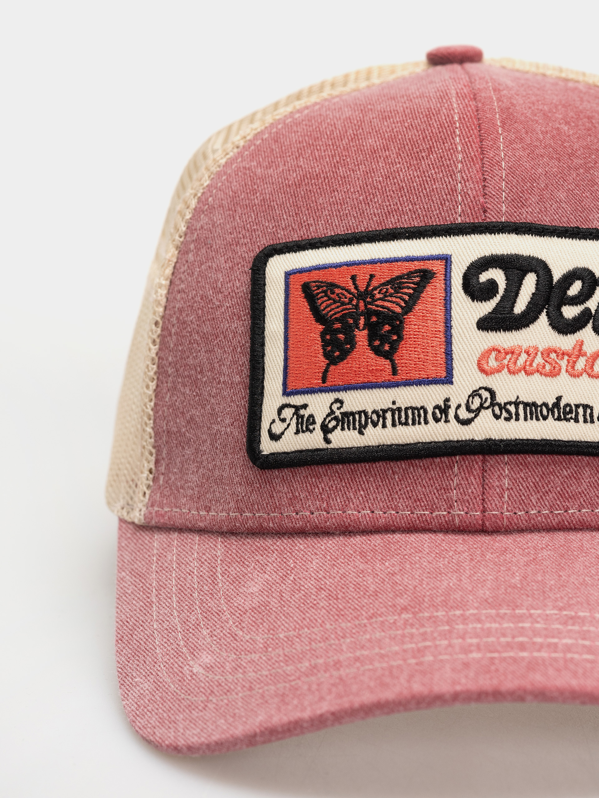 Deus Ex Machina Slapstick Trucker Cap (melon red)