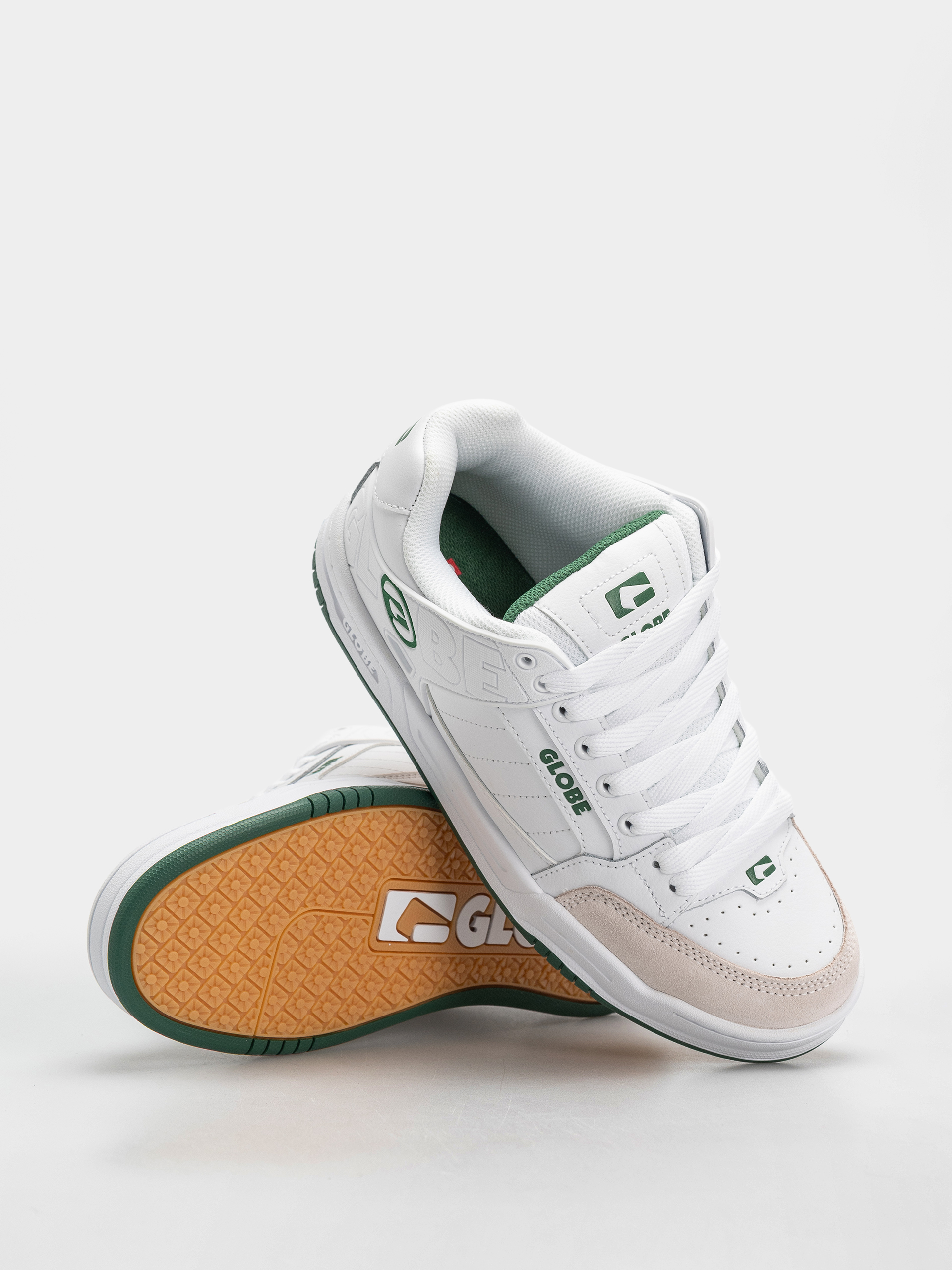Globe Tilt Schuhe (white/green)
