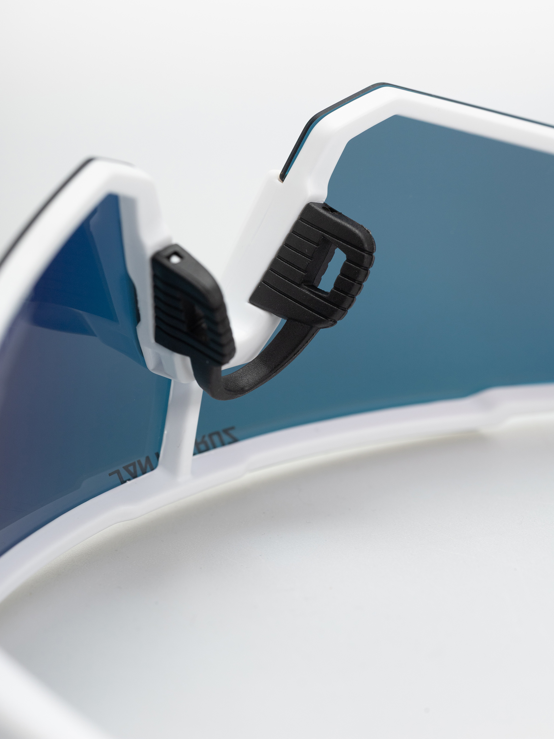 Santa Cruz Strip Racer Sunglasses (white orange/red)