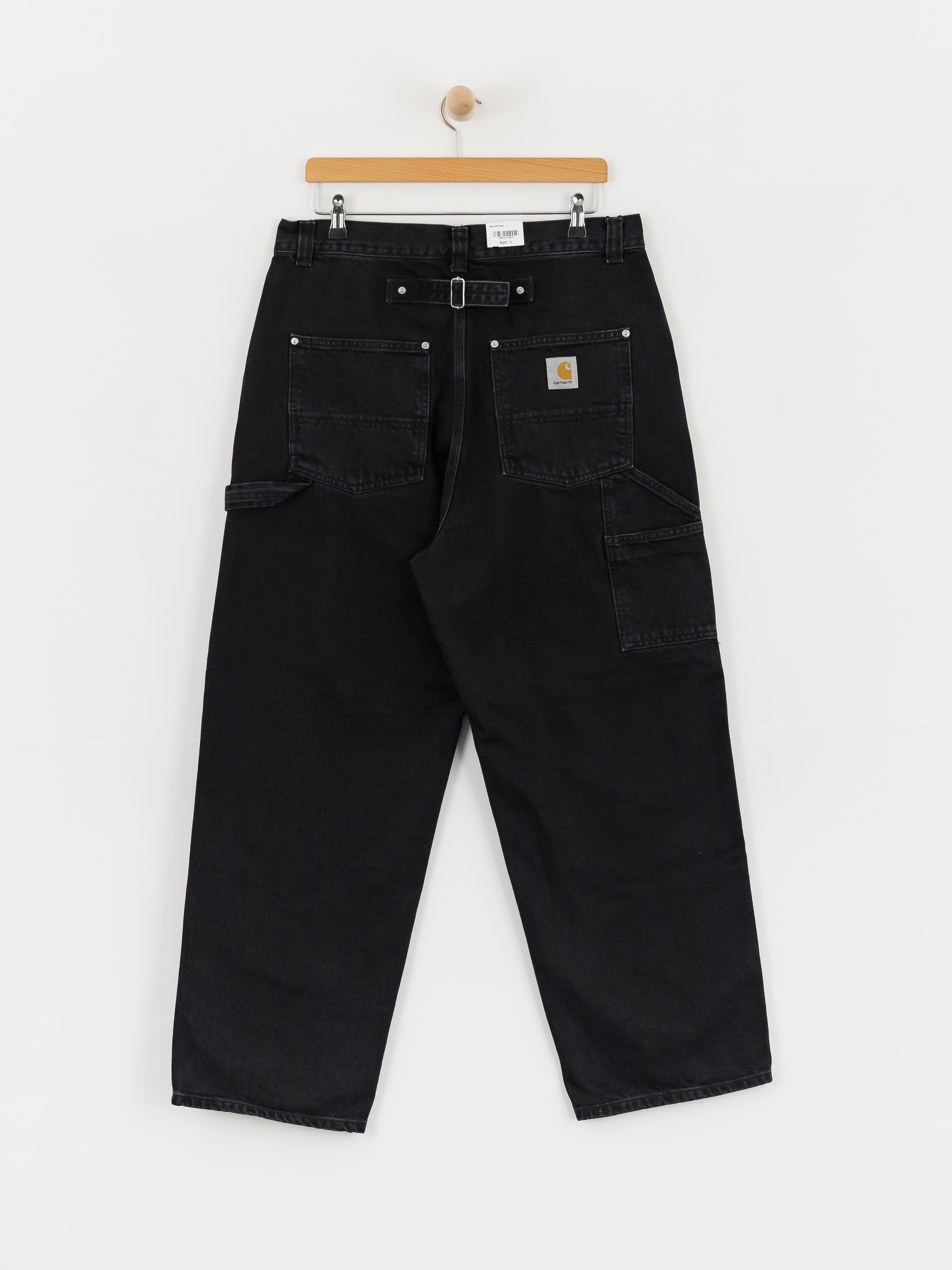 Carhartt WIP Belmont Pants - black (black stone washed)
