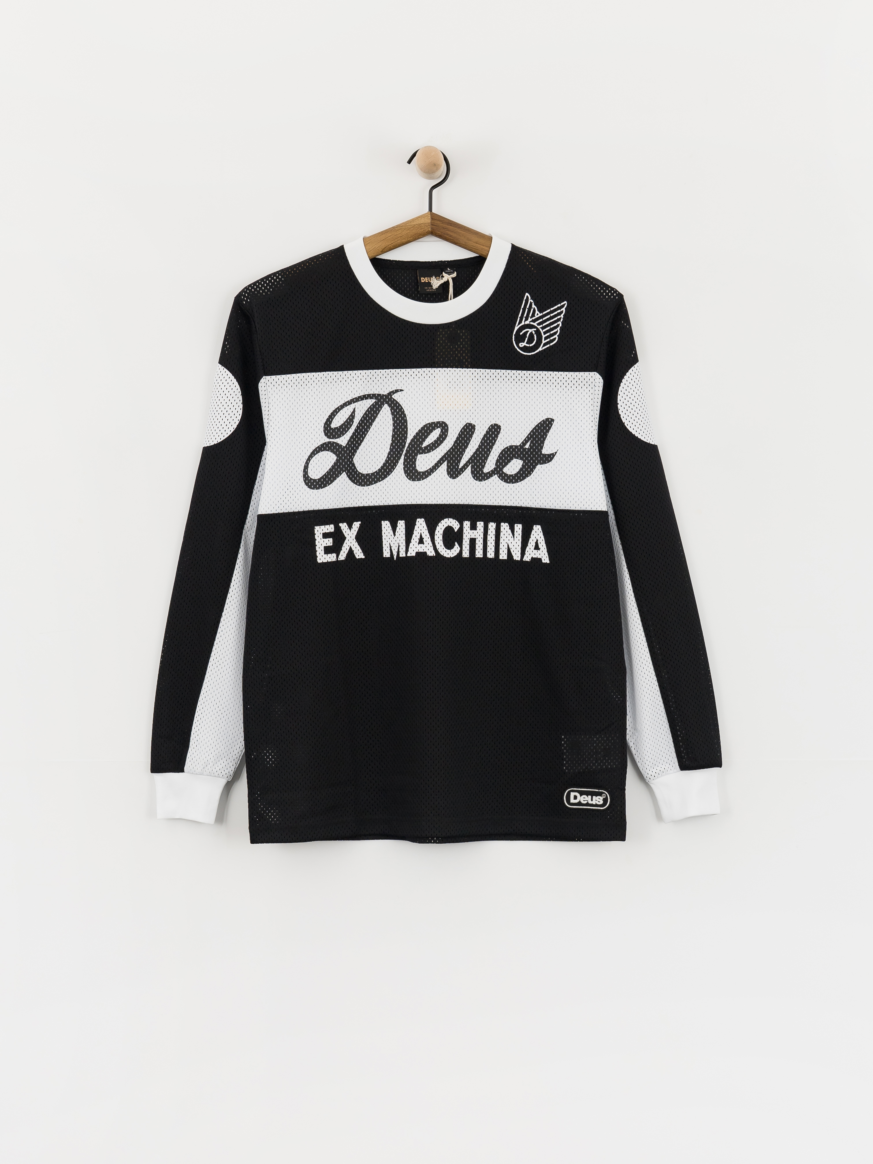 Deus Ex Machina Saber Moto Jersey T-Shirt (black)