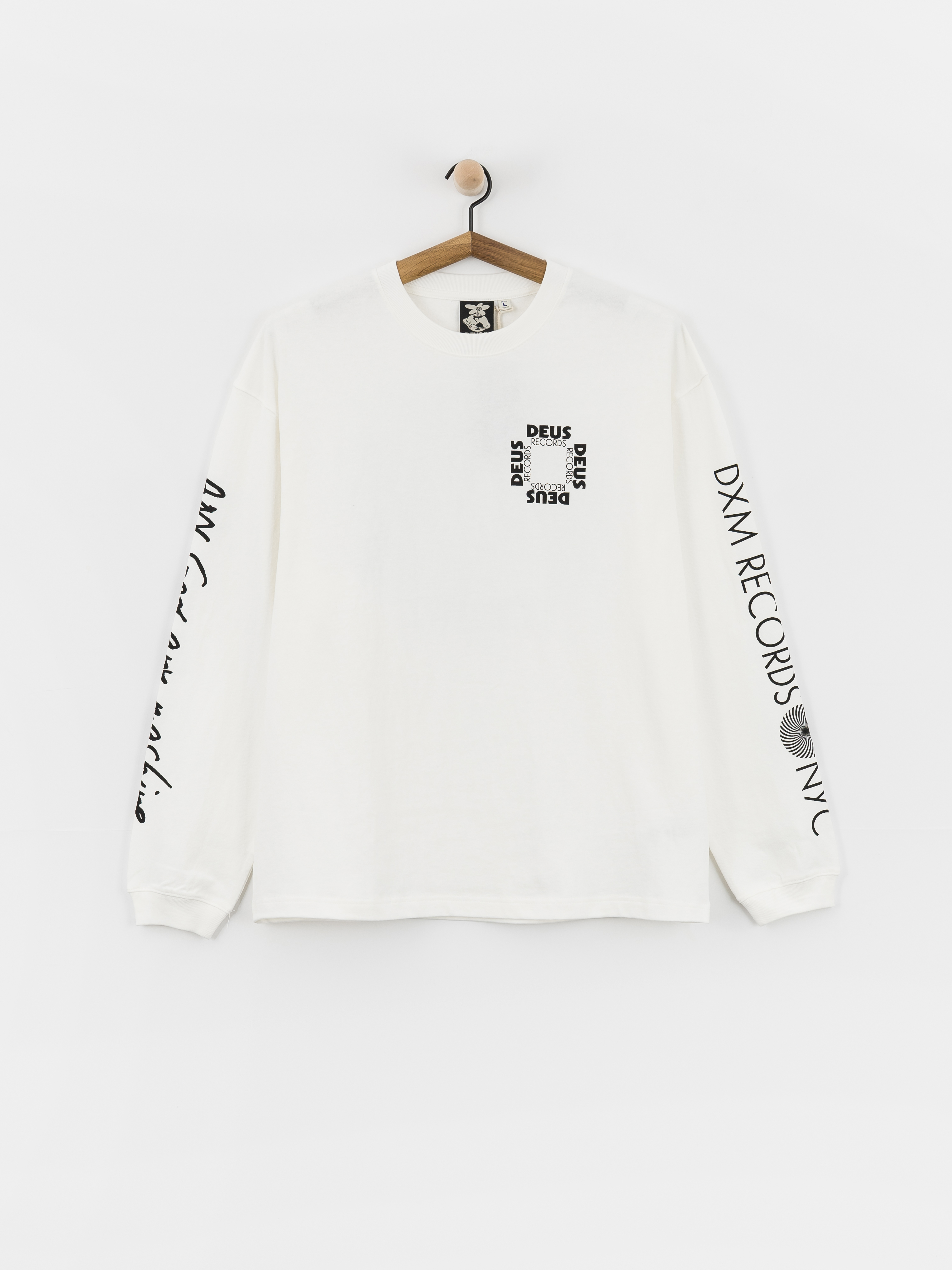 Deus Ex Machina Defacto Longsleeve (vintage white)