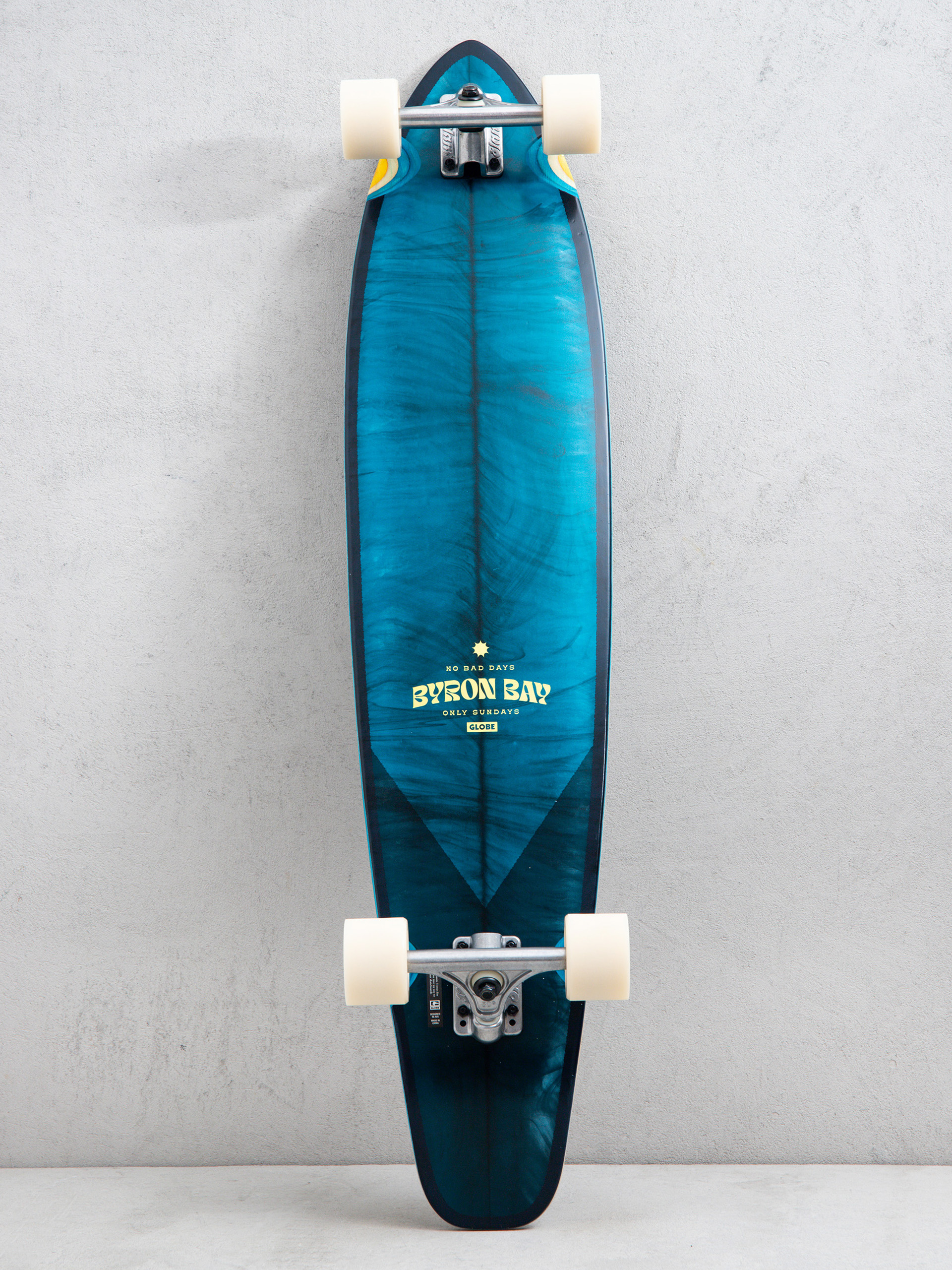 Globe Blazer XL Longboard - black (black/orange)
