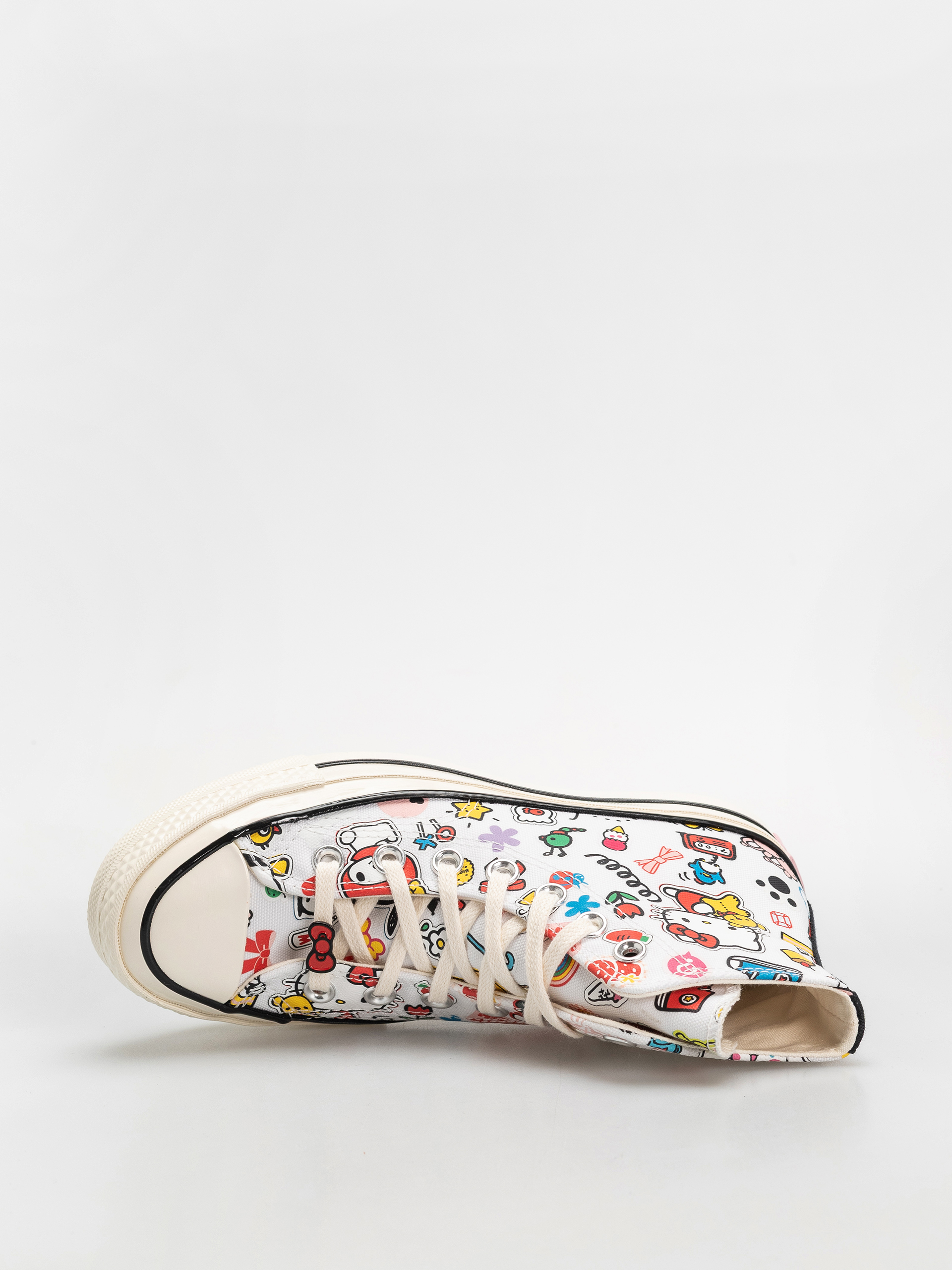 Converse Chuck 70 Hi Chucks (white/pink/green)