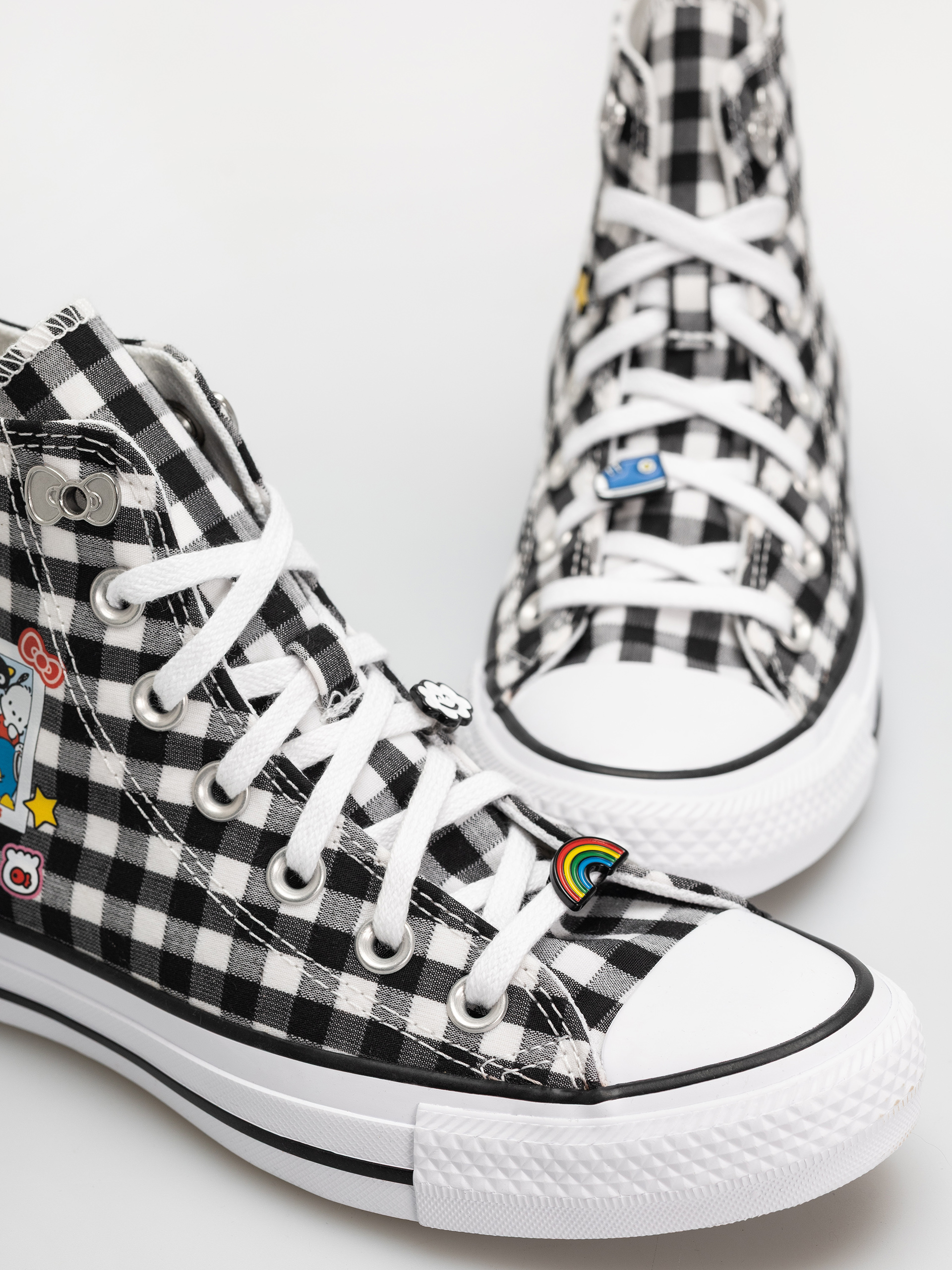 Converse Chuck Taylor All Star Hi Chucks (black/white/pink)