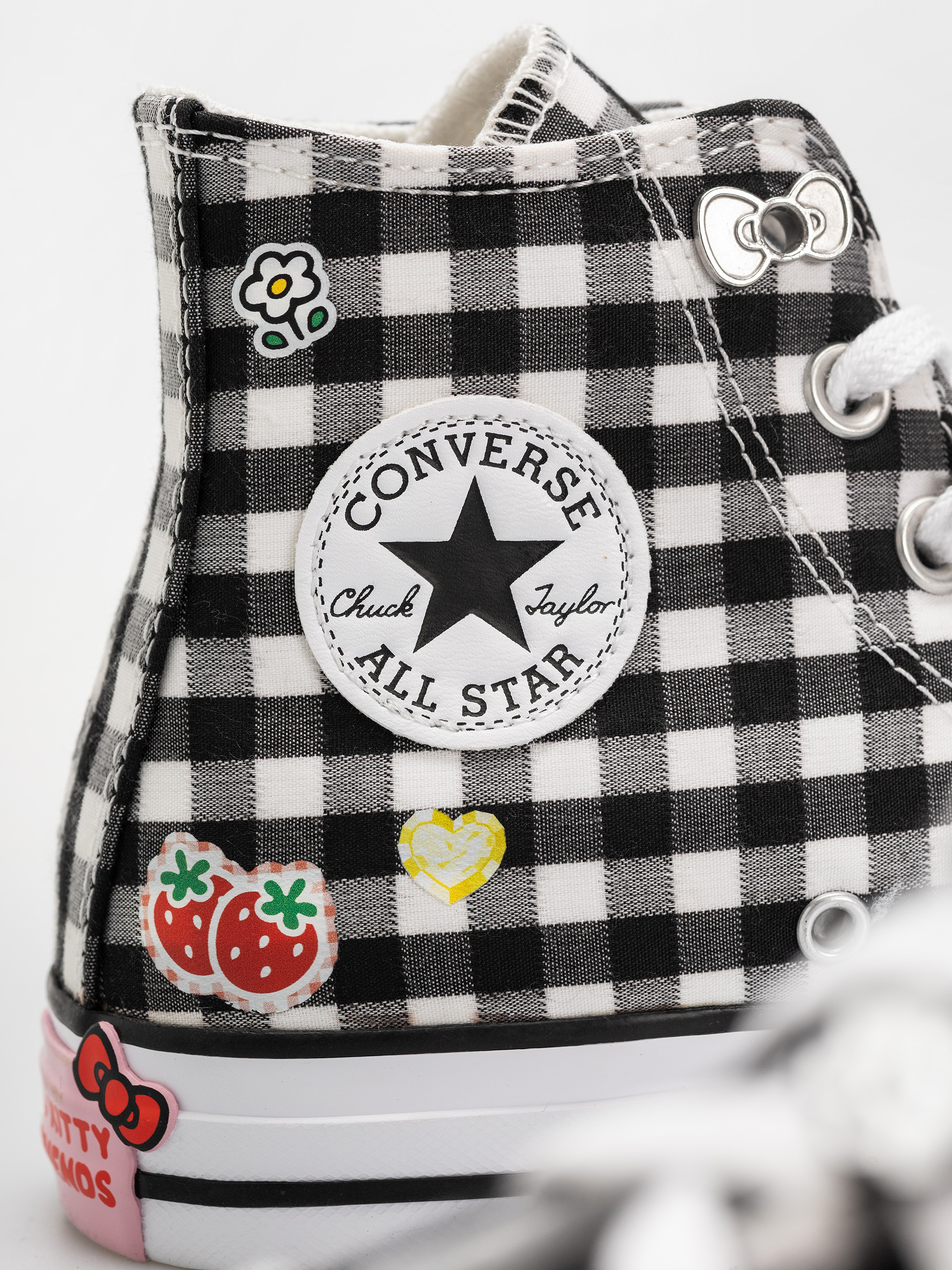 Converse Chuck Taylor All Star Hi Chucks (black/white/pink)