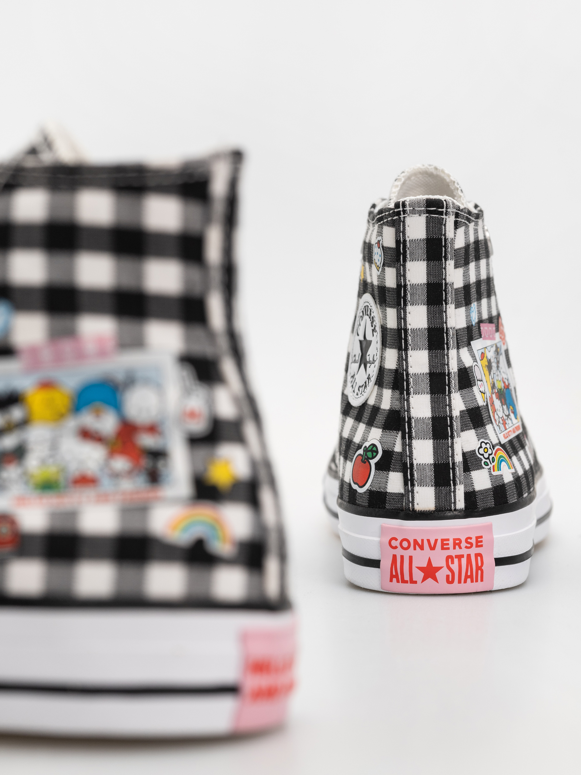 Converse Chuck Taylor All Star Hi Chucks (black/white/pink)