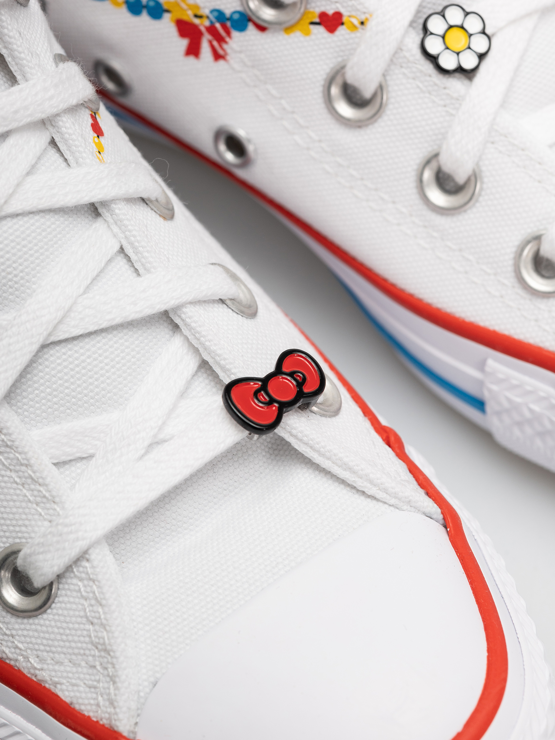 Converse Chuck Taylor All Star Hi Chucks (white/red/yellow)