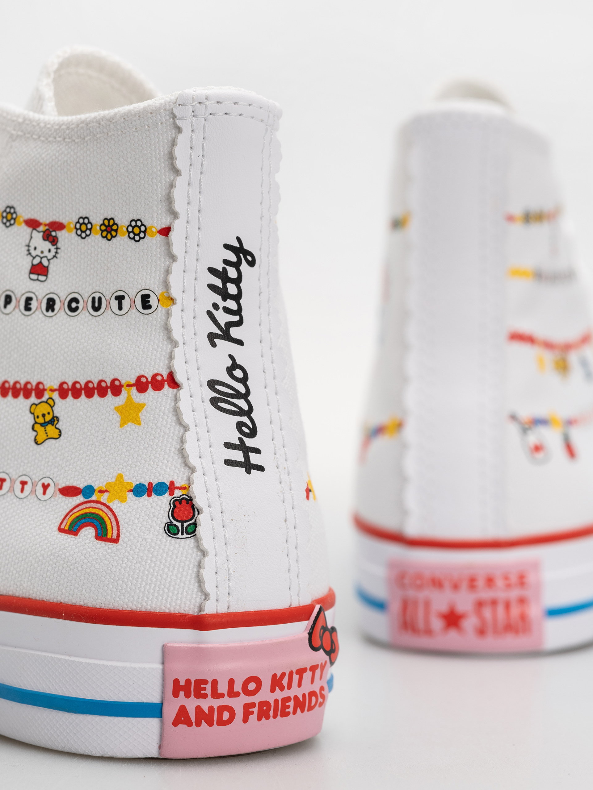 Converse Chuck Taylor All Star Hi Chucks (white/red/yellow)