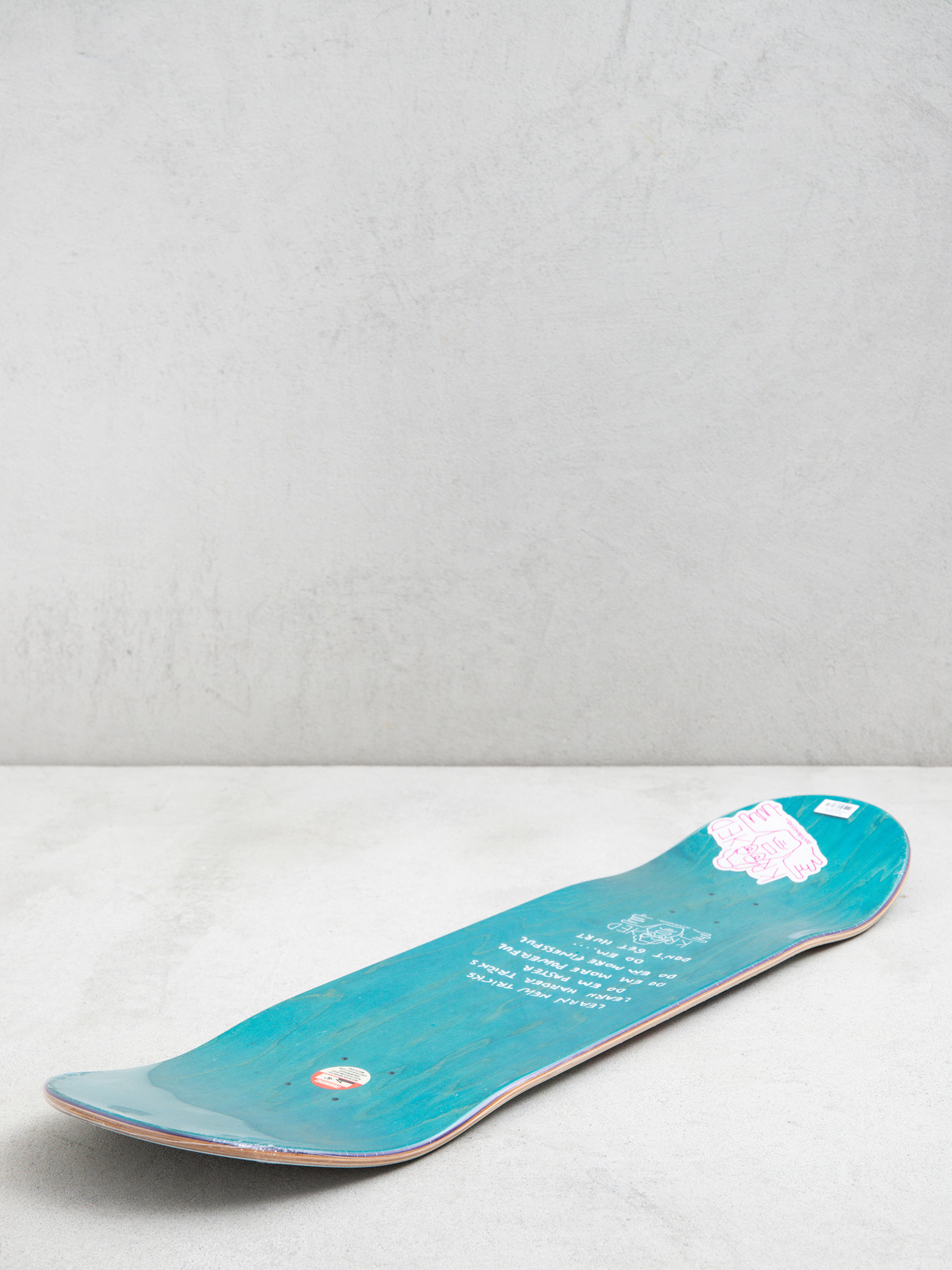 Krooked Wilson Fire Mask Deck (white)