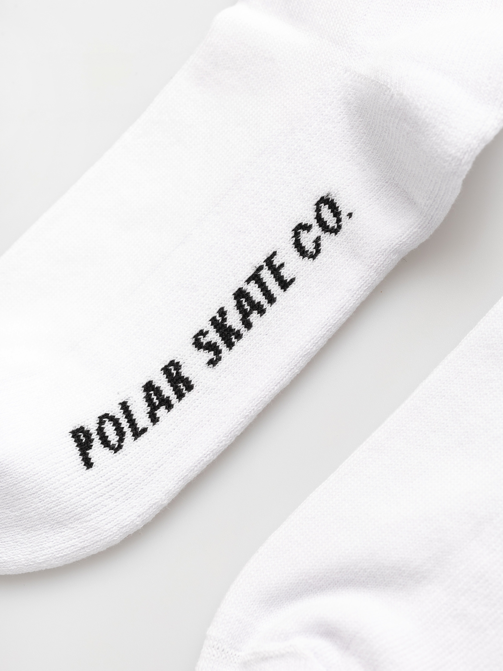 Polar Skate Rib Stripes Socken (white/orange/blue)