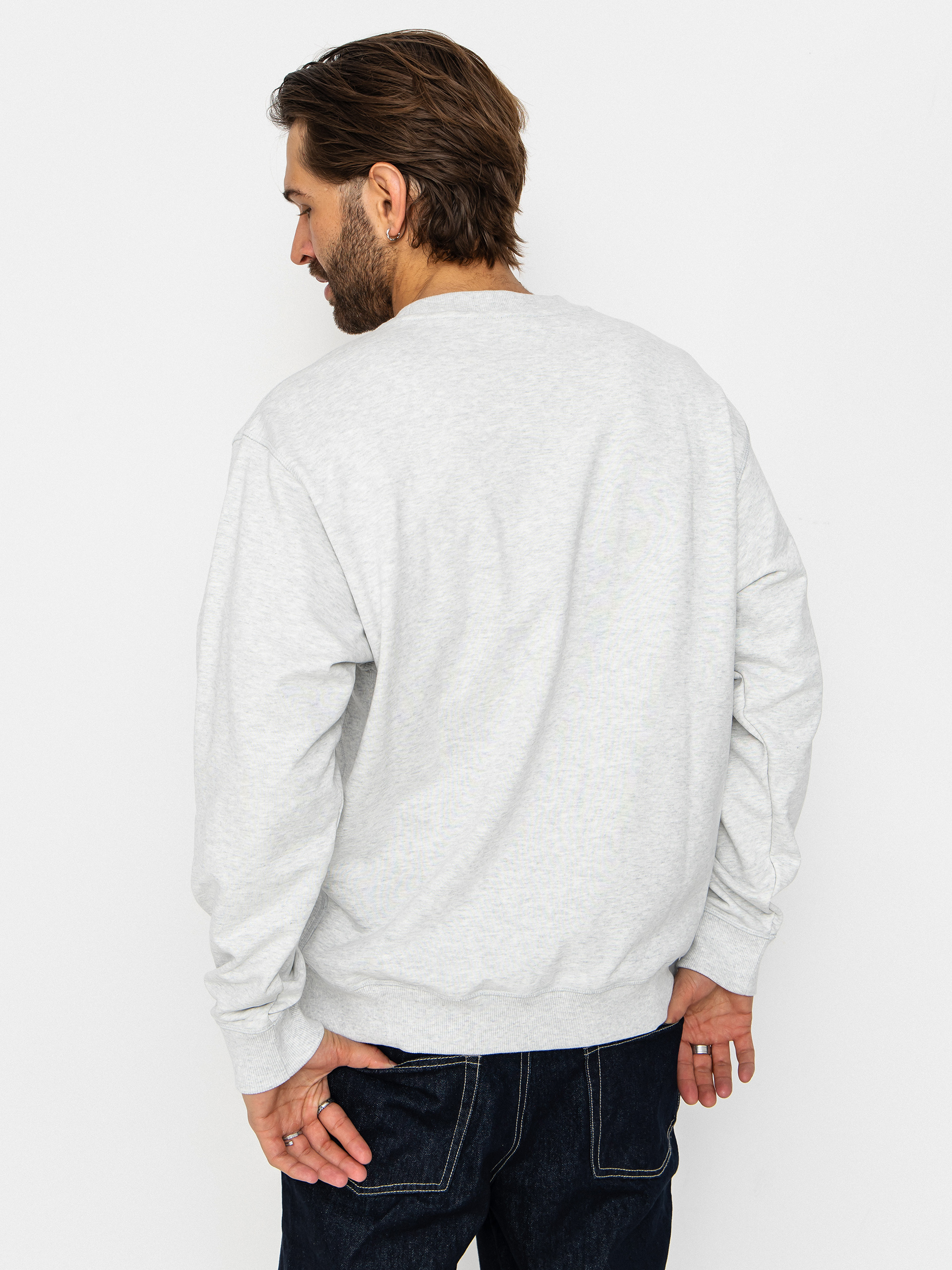 New Balance Athletics French Terry Crew Sweatshirt (ash heather)