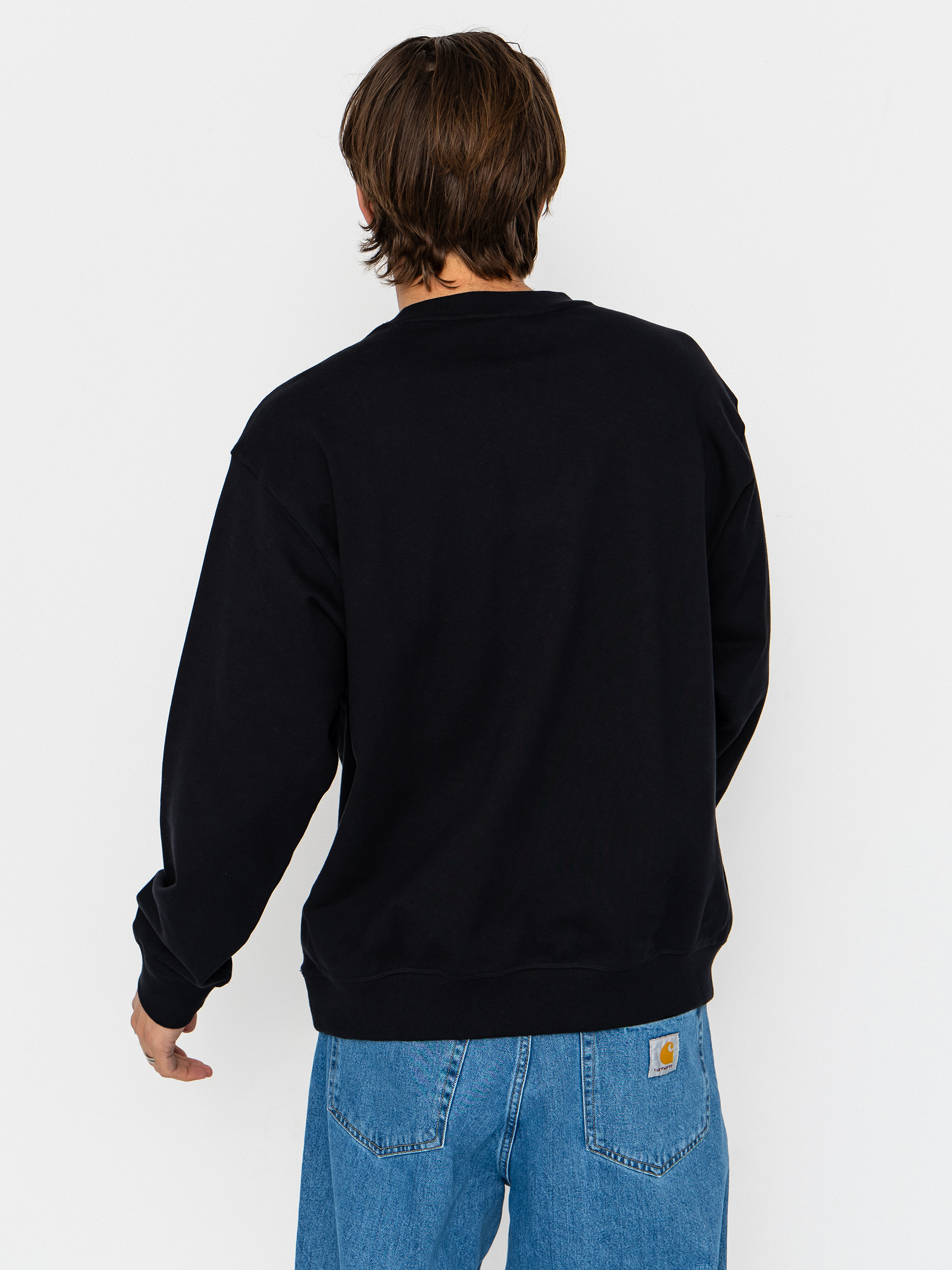 New Balance Athletics French Terry Crew Sweatshirt (black)