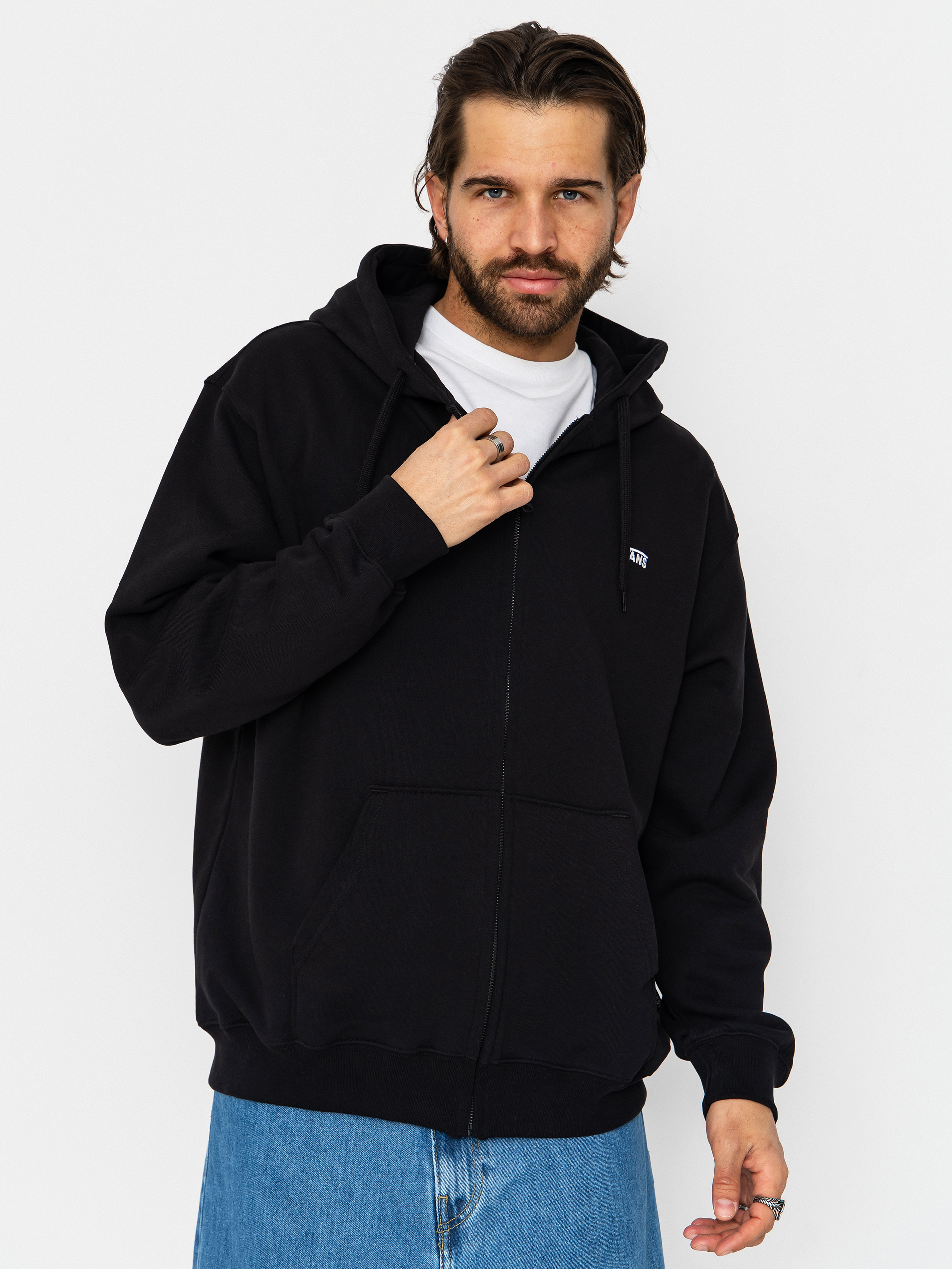 Vans Left Chest II Loose ZHD Hoodie (black)