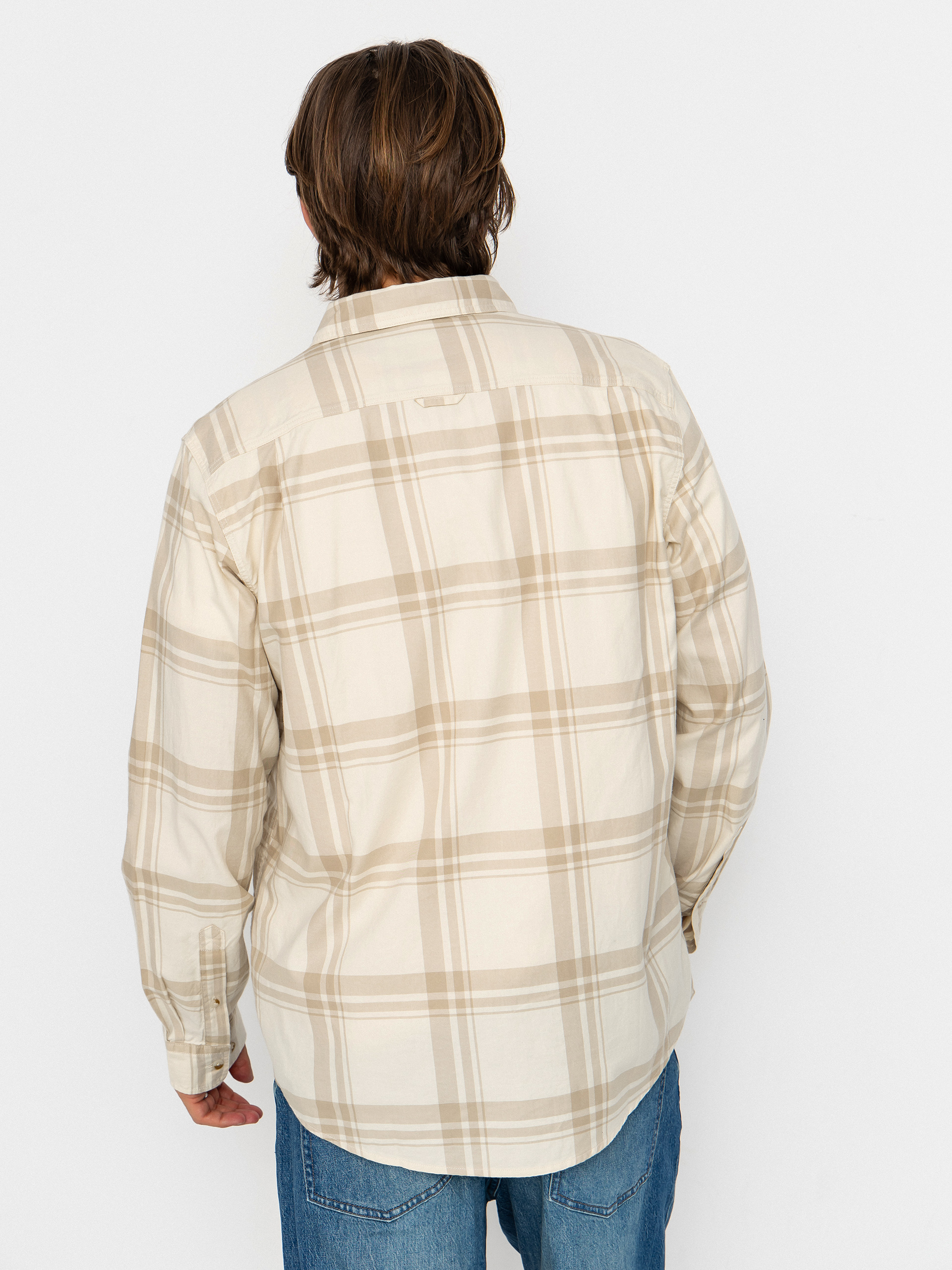 Fjallraven Ovik Lite Flannel Hemd (chalk white/fossil)