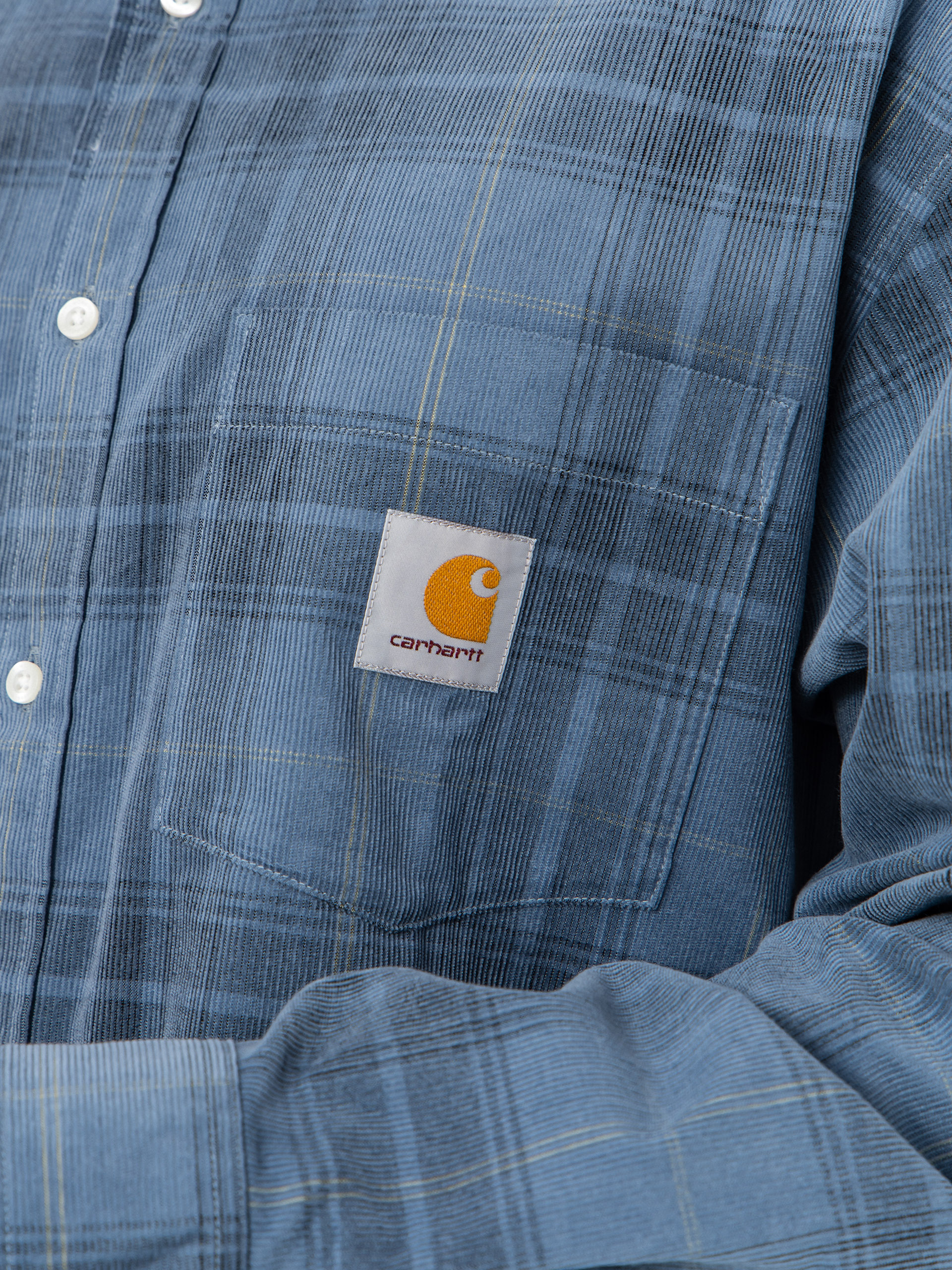 Carhartt WIP Shirt Wilber (wilber check/velvet blue)