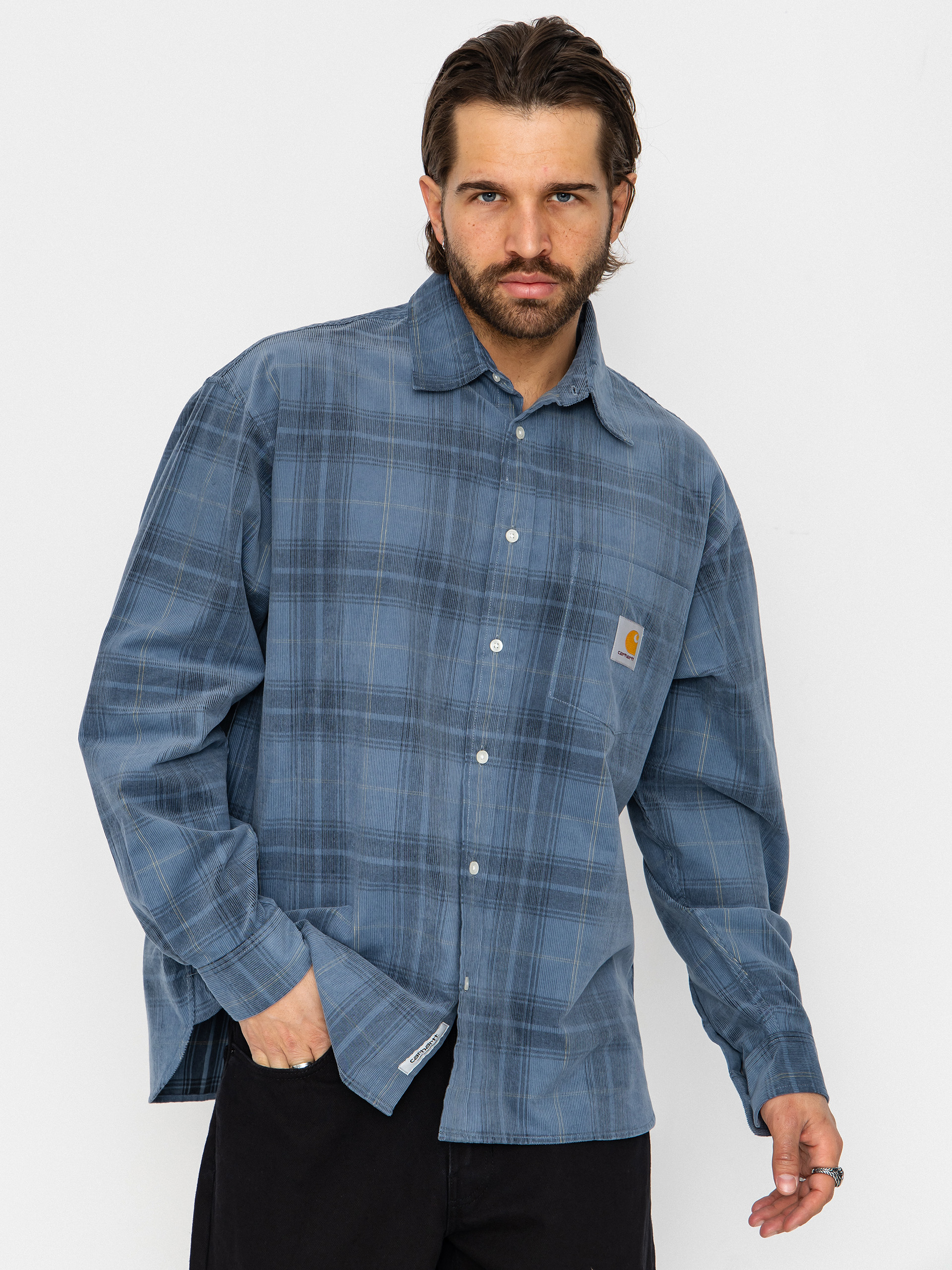 Carhartt WIP Shirt Wilber (wilber check/velvet blue)