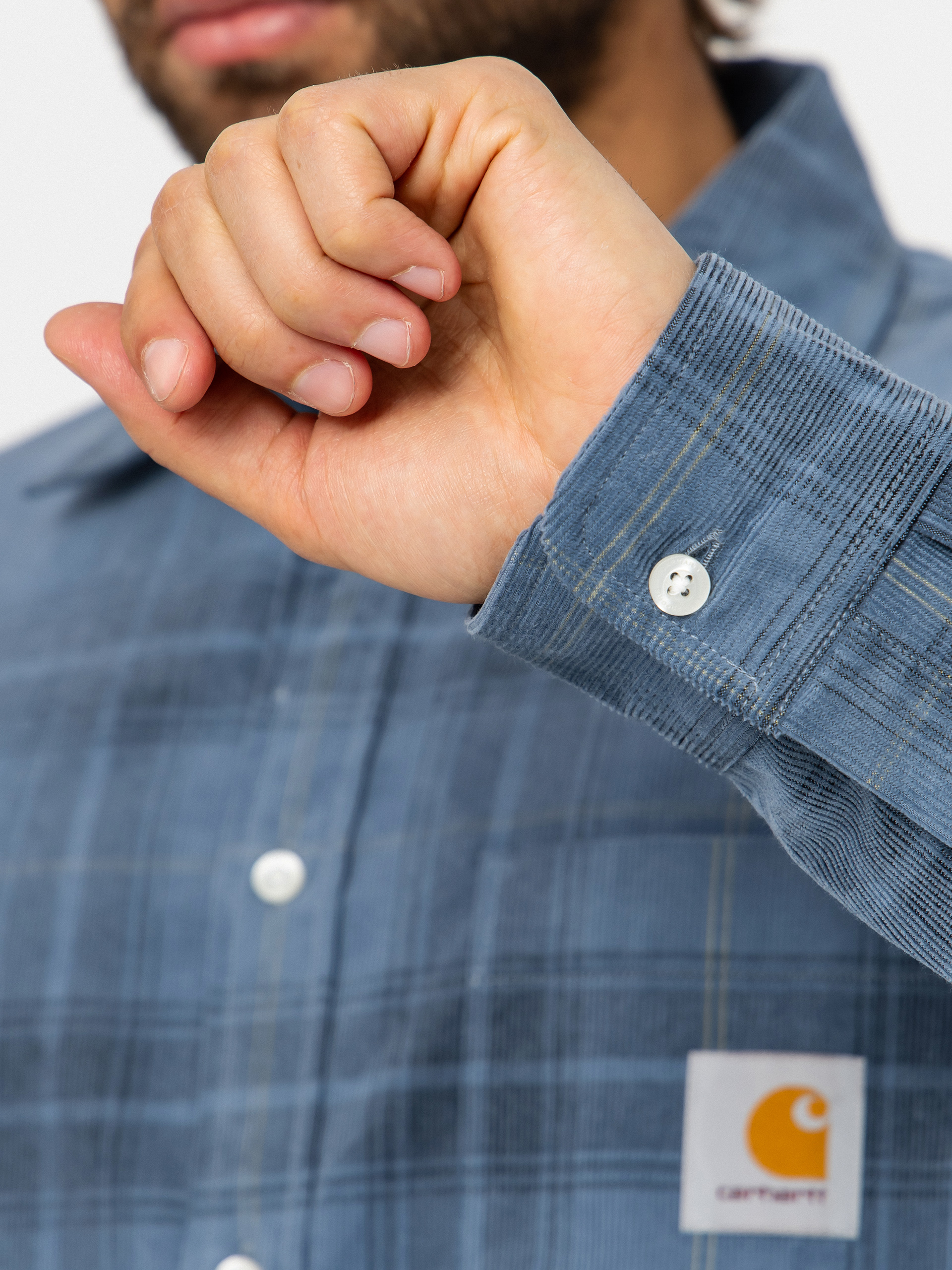Carhartt WIP Shirt Wilber (wilber check/velvet blue)