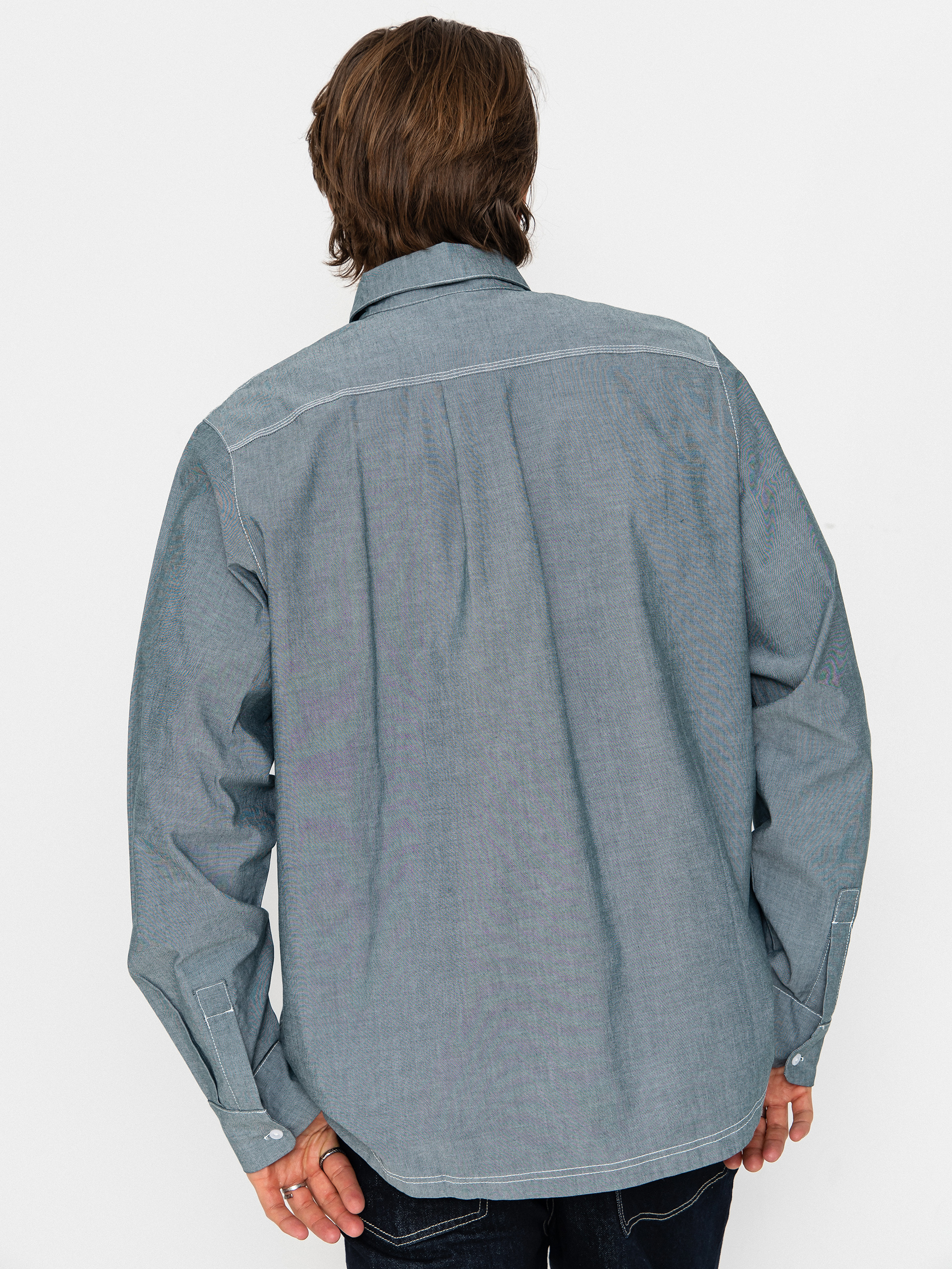 adidas Gonz Button Hemd (aurivy/white)