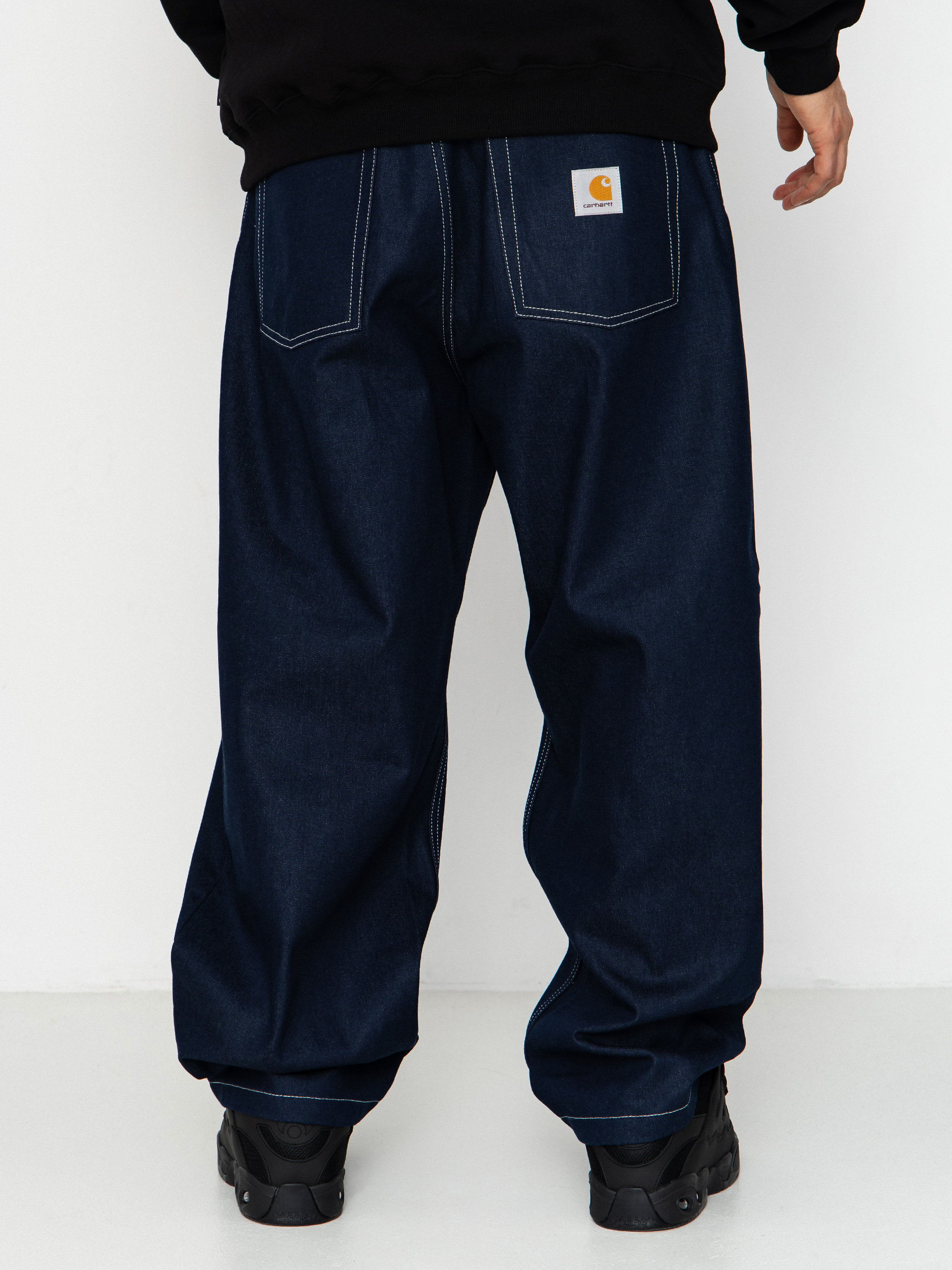 Carhartt WIP Brandon Pants (blue rigrid)