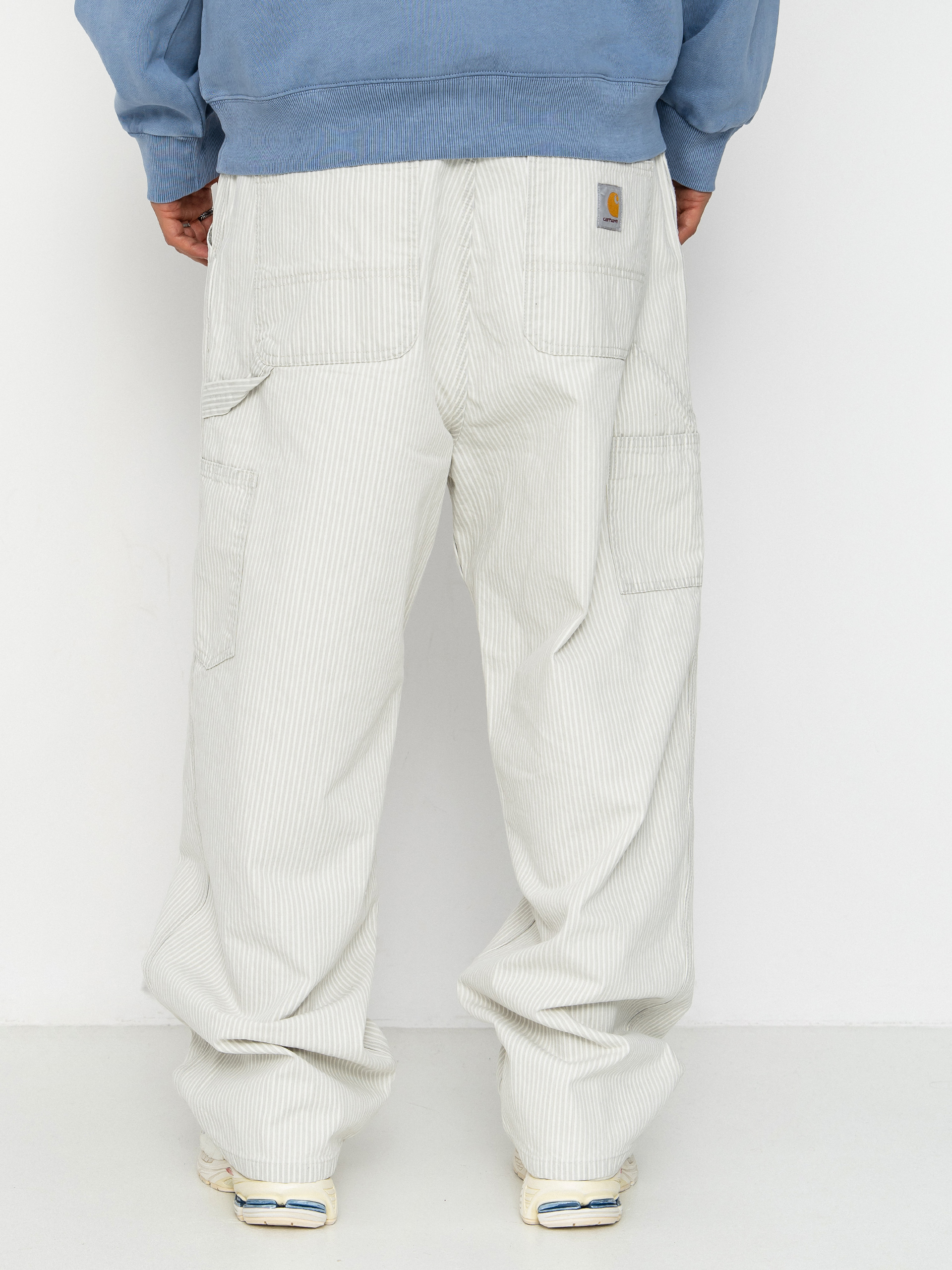 Carhartt WIP Mercer Single Knee Hose (mercer stripe/graphite/wax)