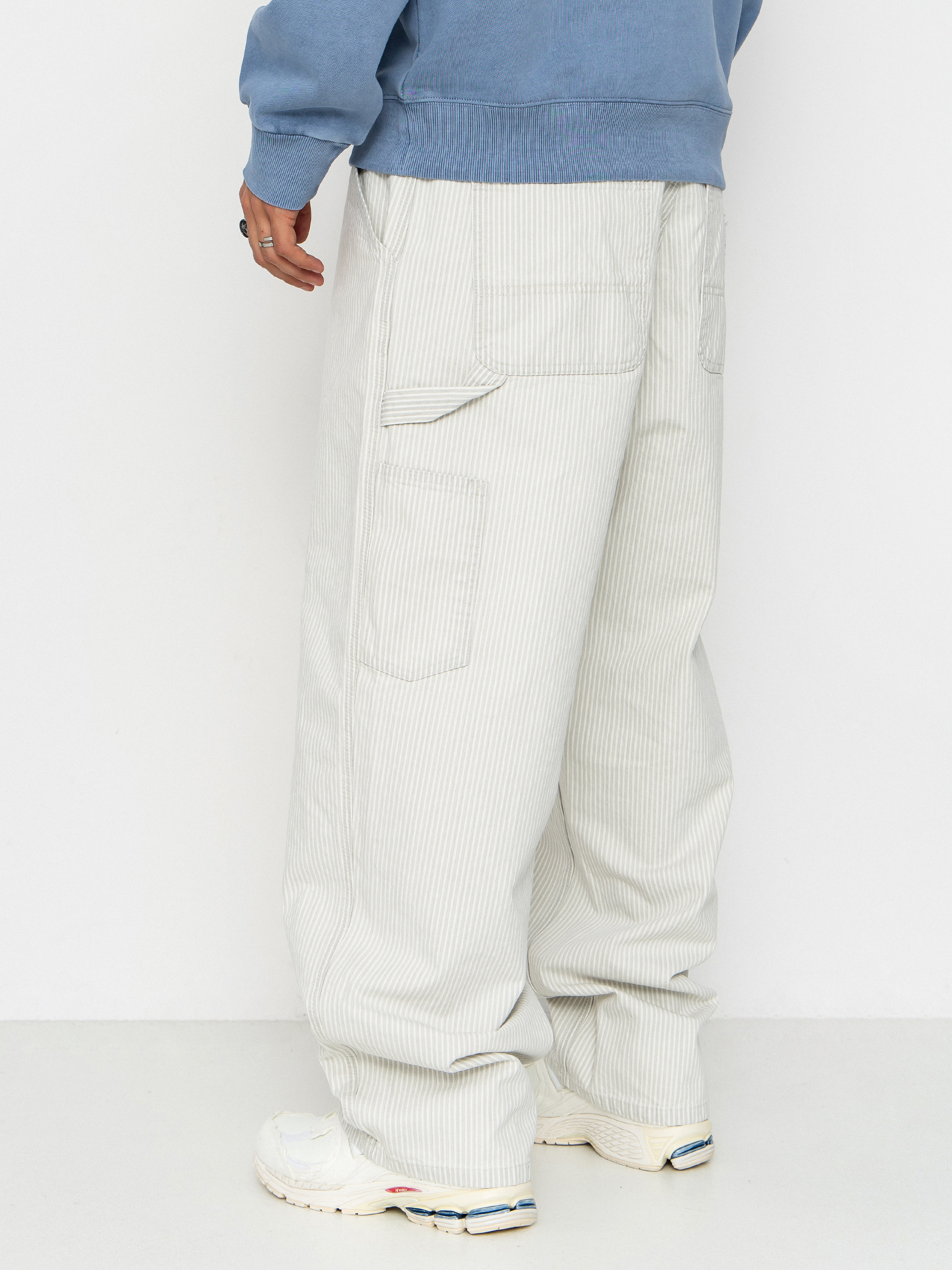 Carhartt WIP Mercer Single Knee Hose (mercer stripe/graphite/wax)