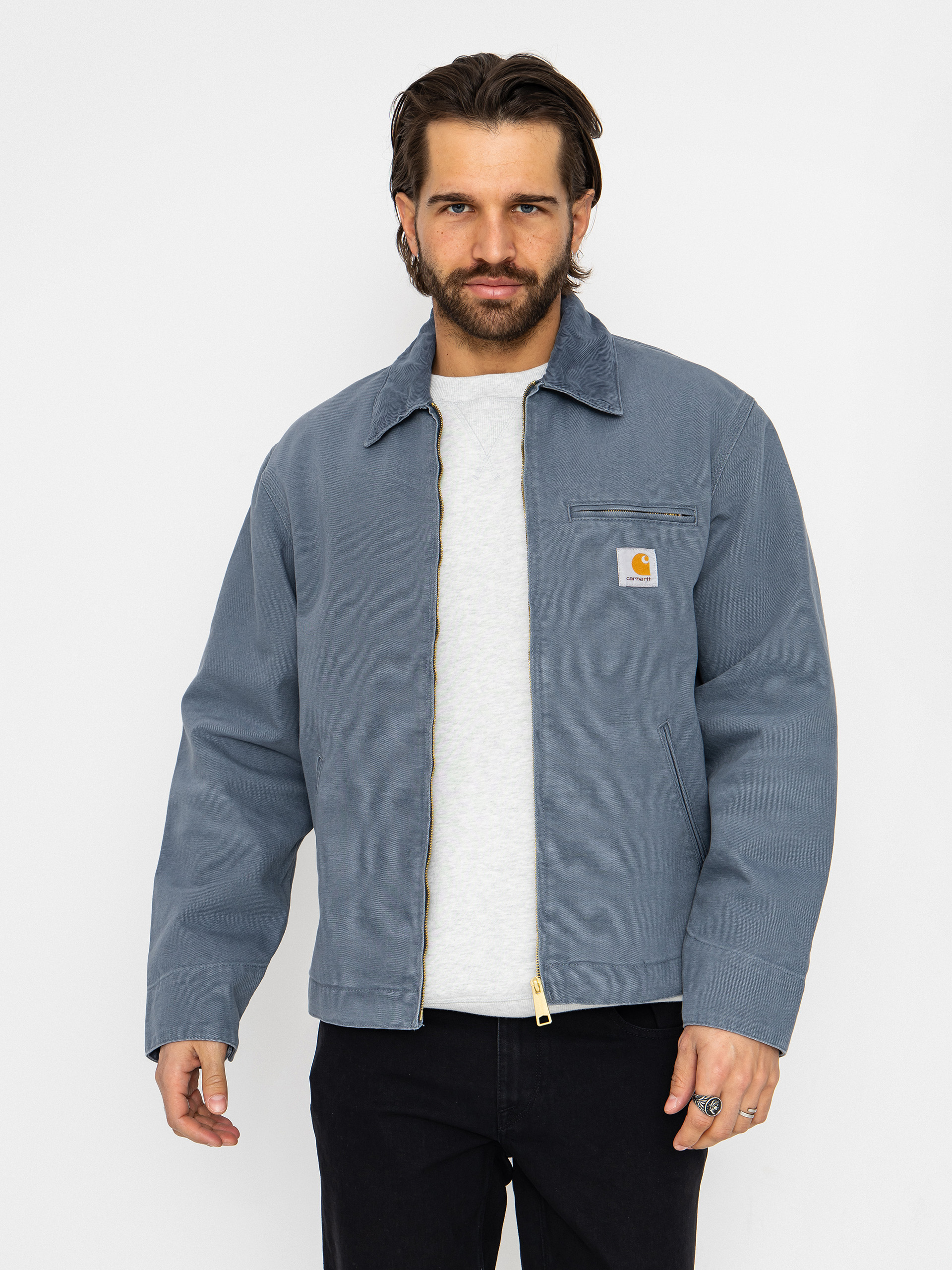 Carhartt WIP Jacket Detroit - grey (yosemite/black)