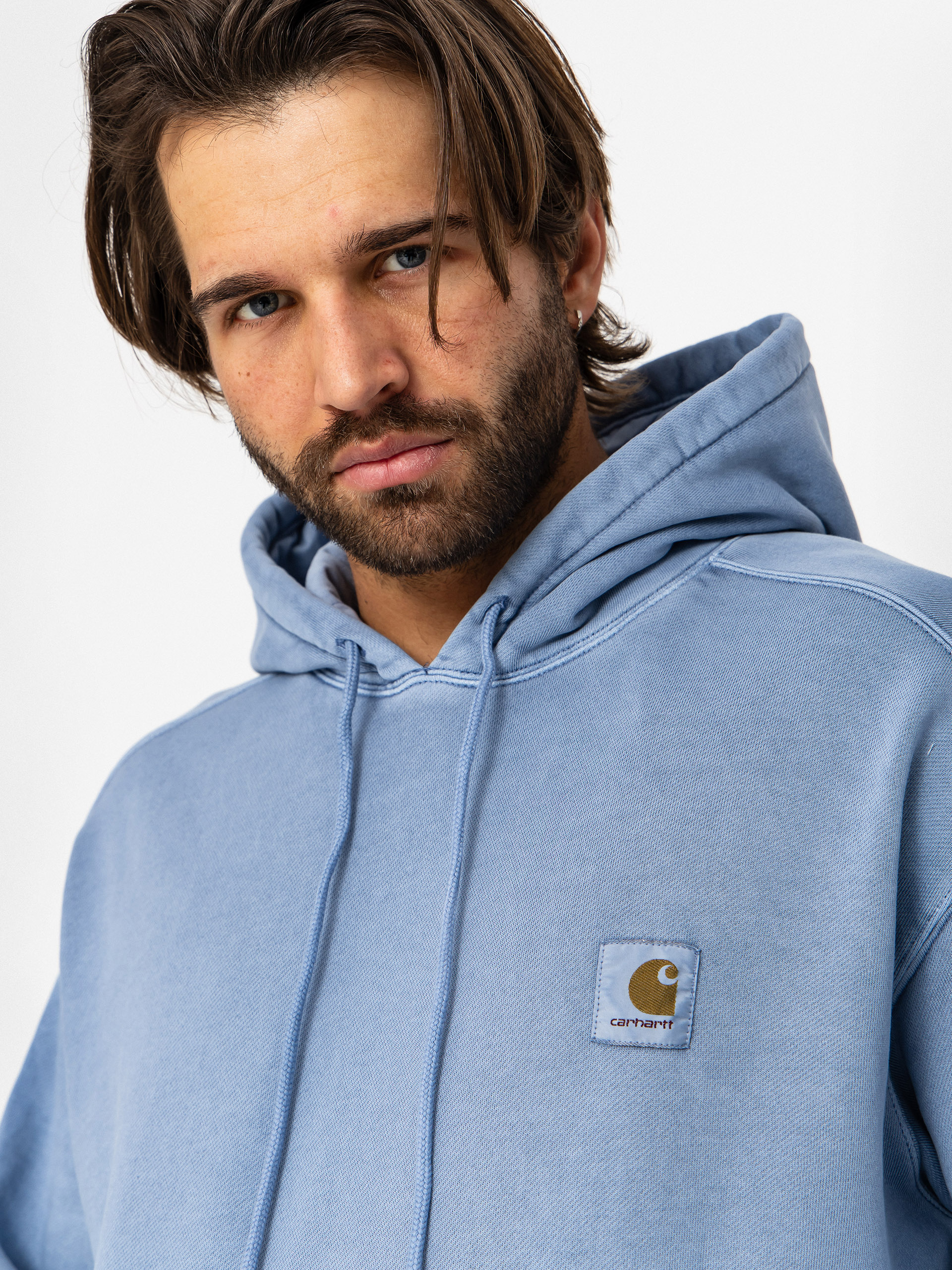 Carhartt WIP Nelson HD Hoodie (gentle blue)