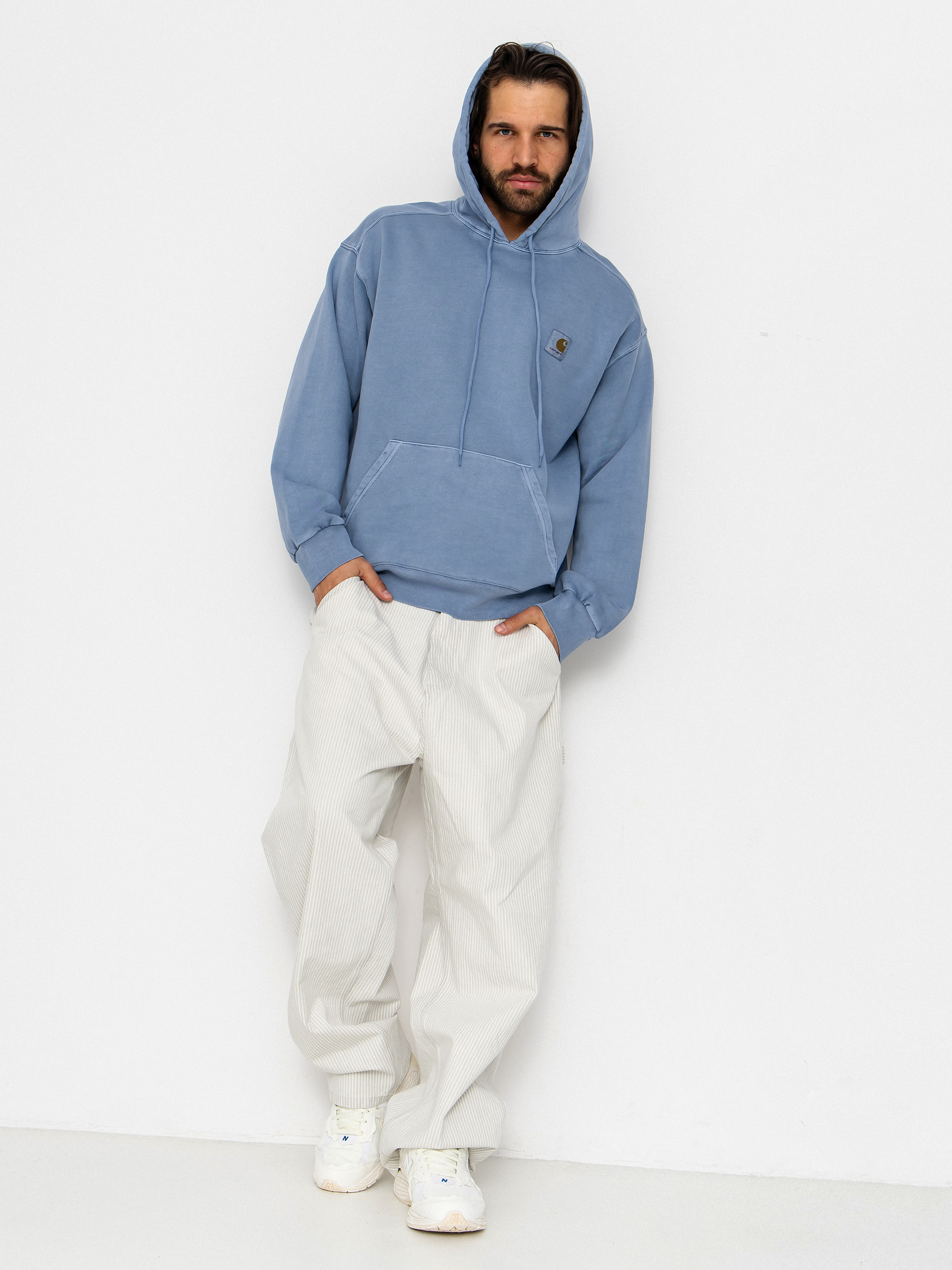 Carhartt WIP Nelson HD Hoodie (gentle blue)