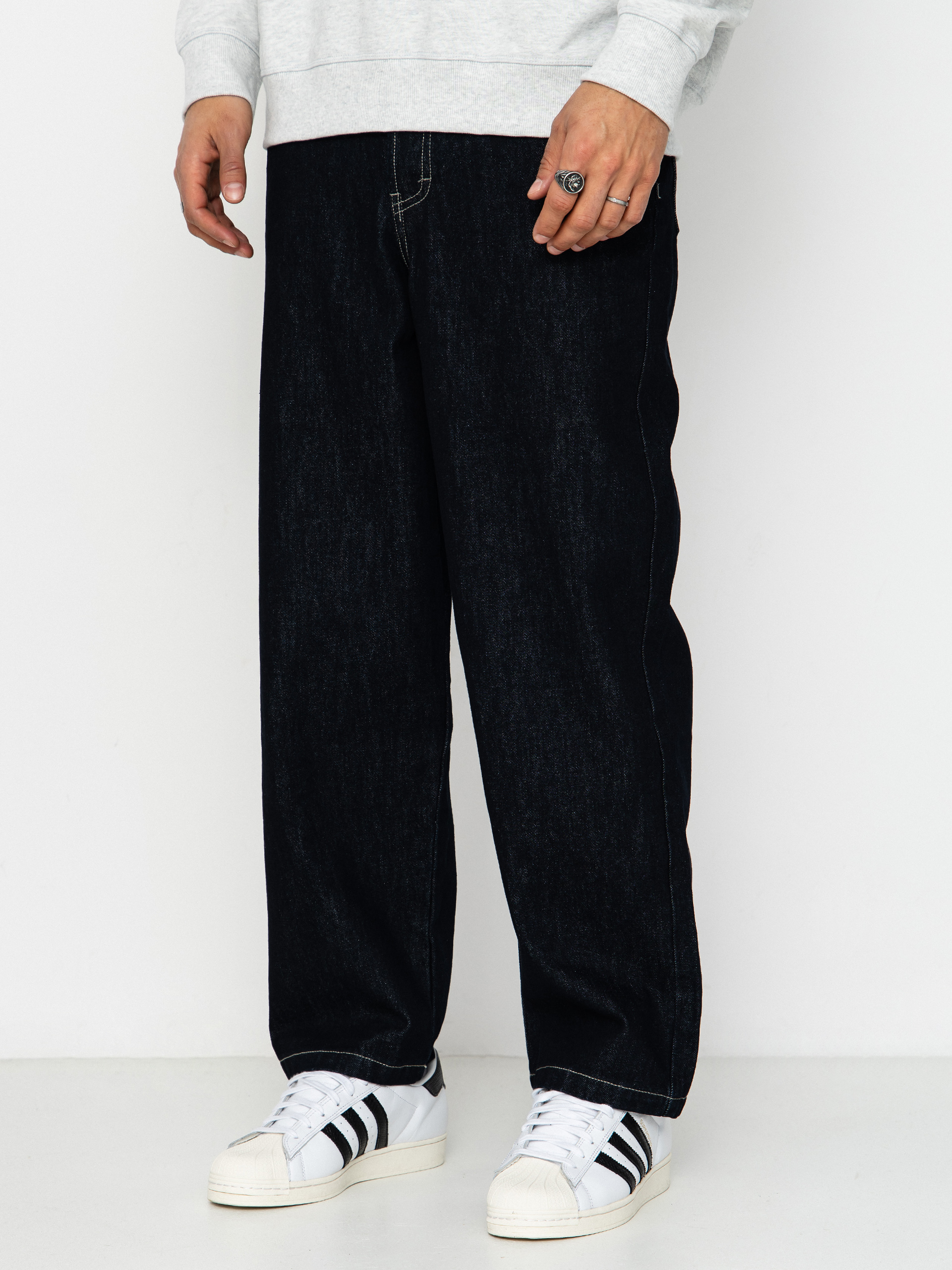 Element Big 5 Denim Rinse Pants (dark blue rinse)