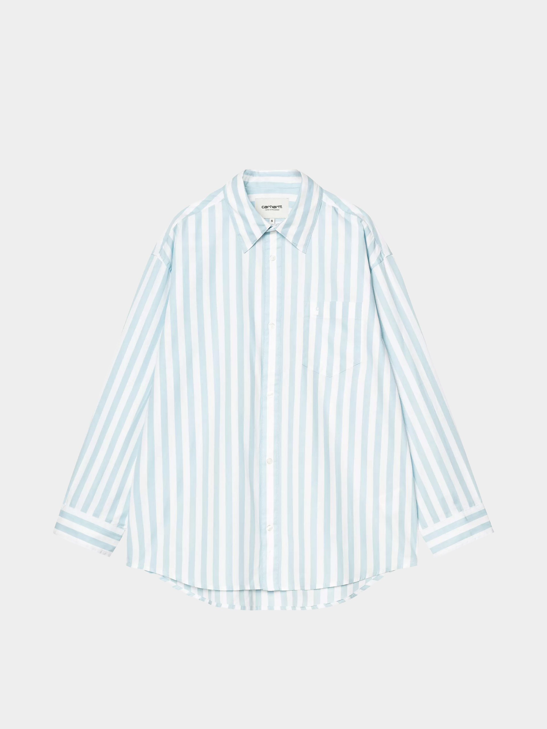 Carhartt WIP Hemd Royce Wmn (royce stripe/icaria/white)