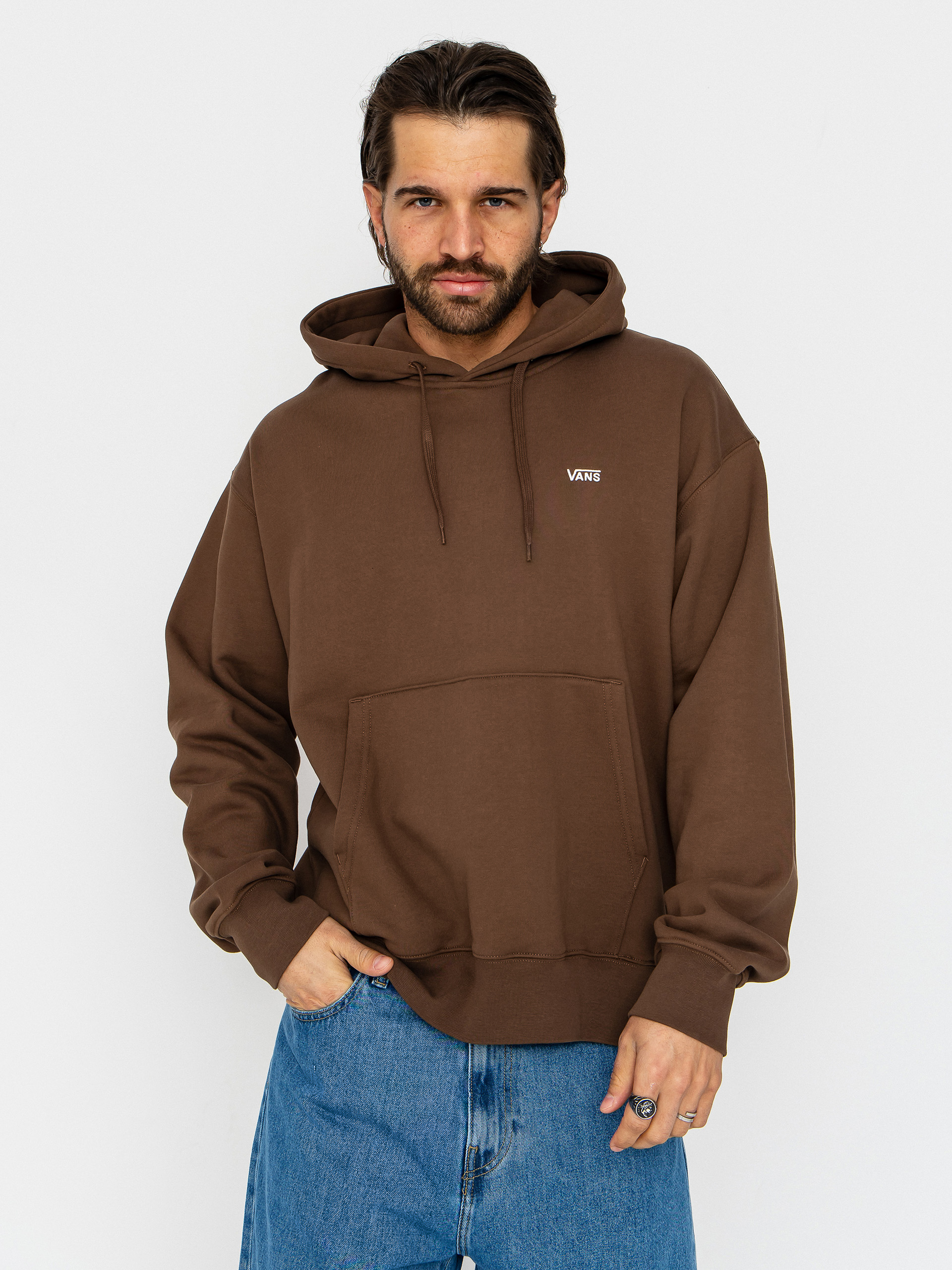 Vans Left Chest II Loose HD Hoodie (vintage cocoa)