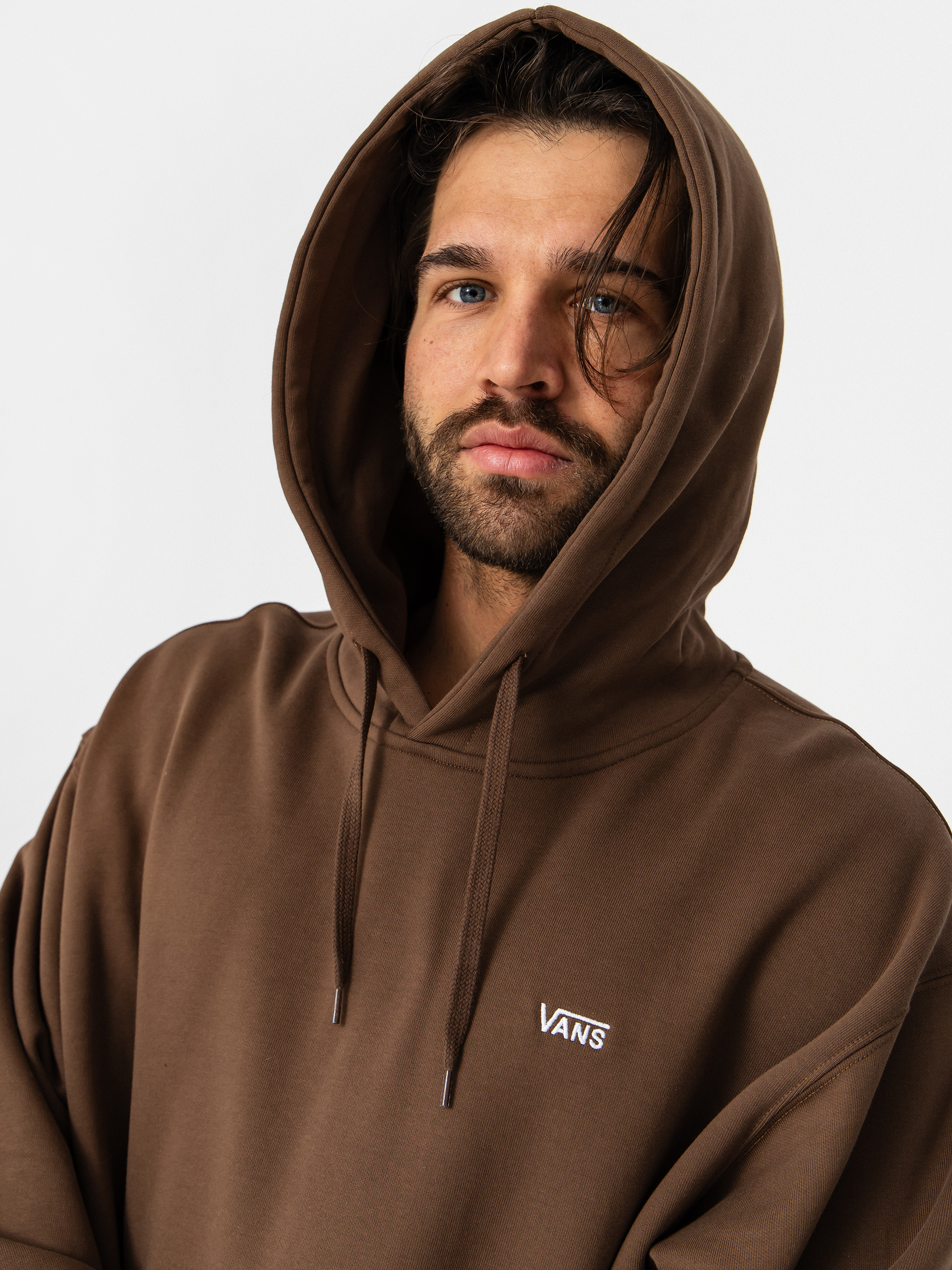 Vans Left Chest II Loose HD Hoodie (vintage cocoa)