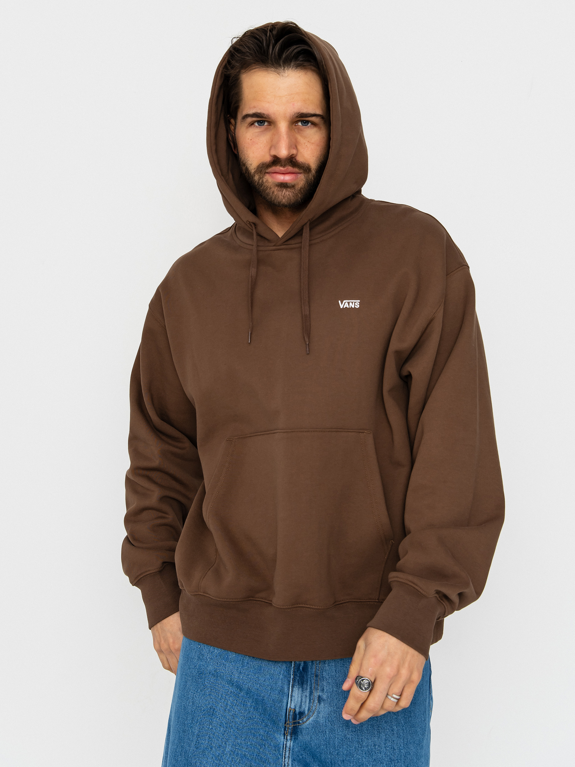 Vans Left Chest II Loose HD Hoodie (vintage cocoa)