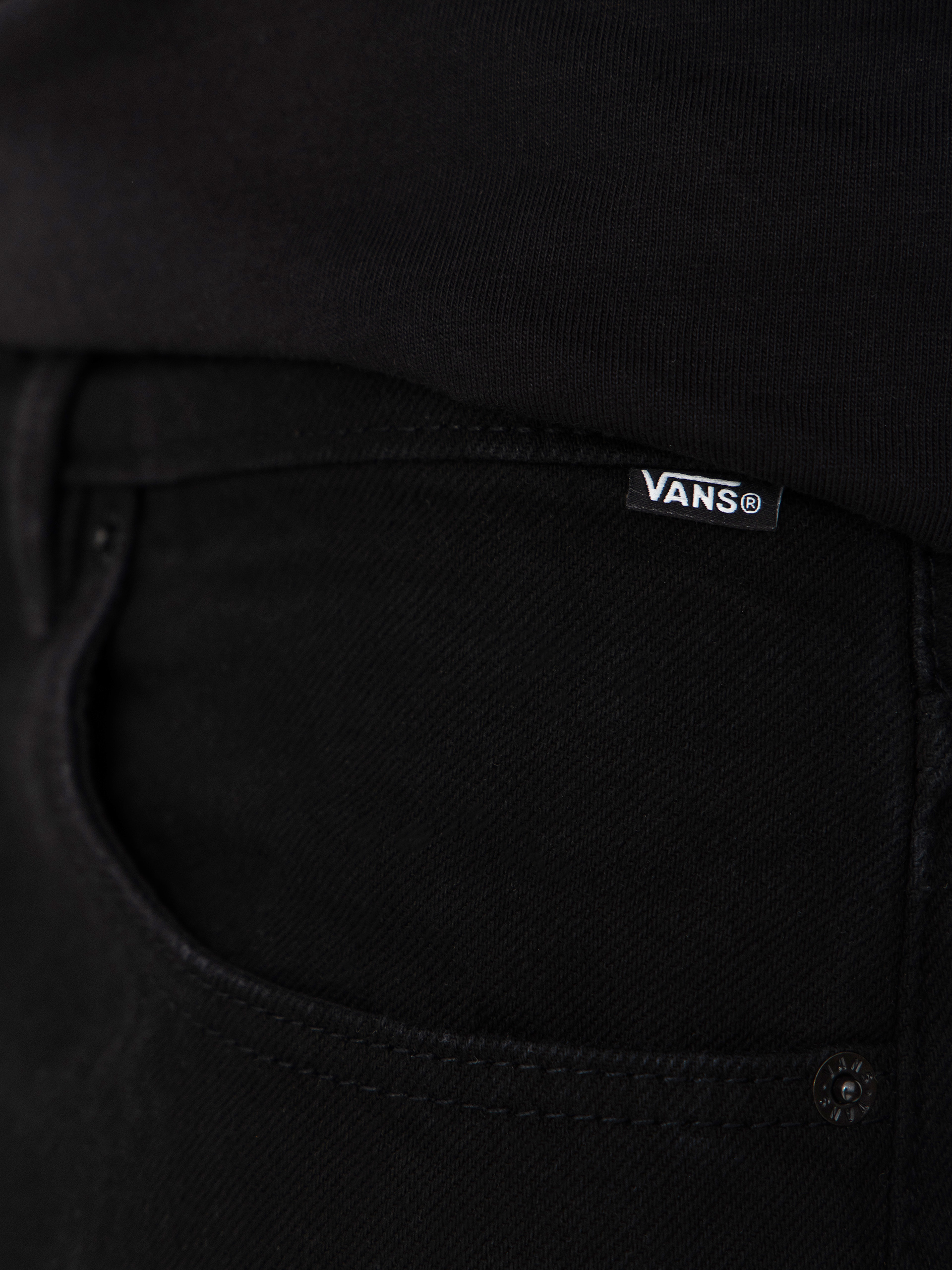 Vans Check 5 Loose Denim Pants (black)