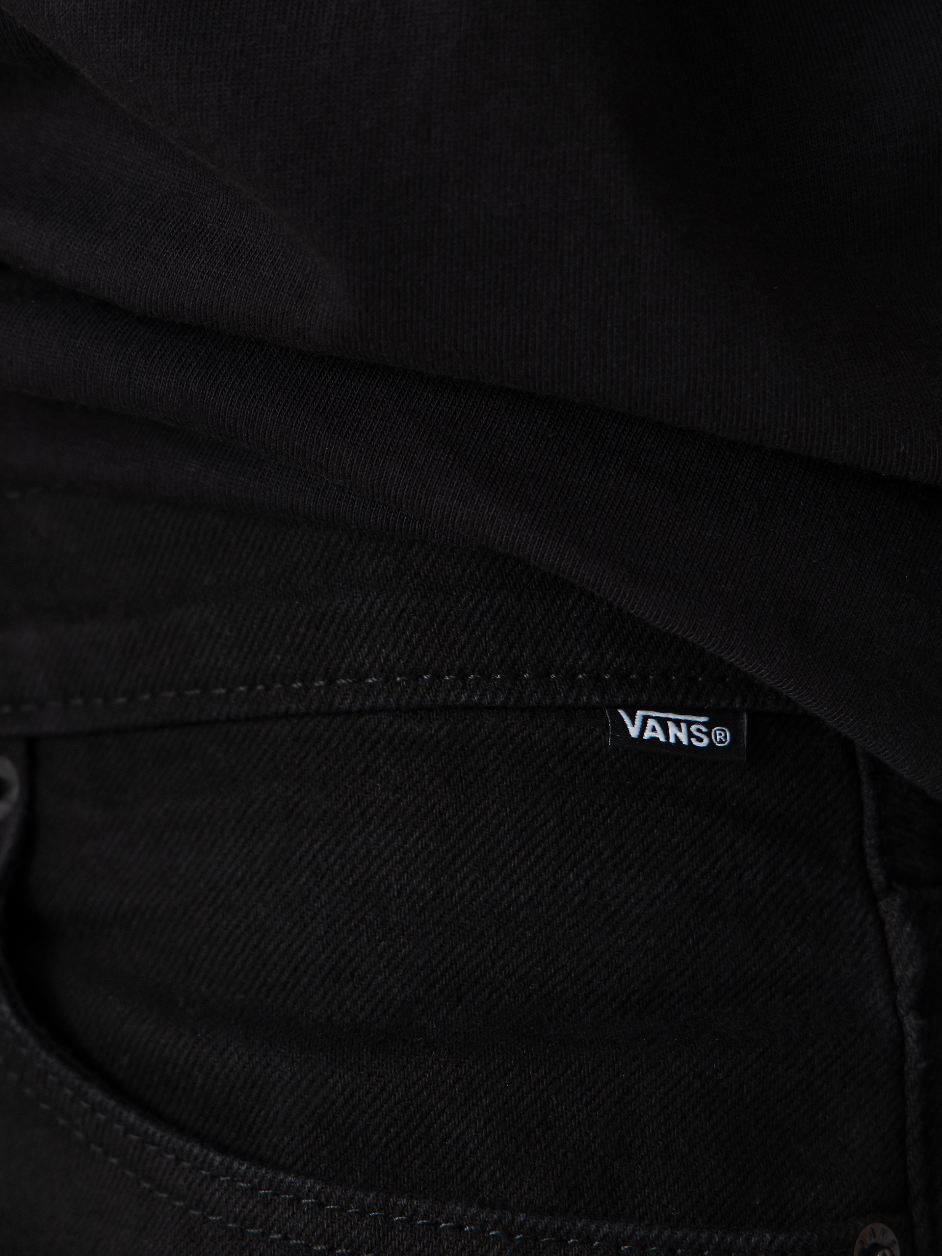 Vans Check 5 Loose Denim Hose (black)