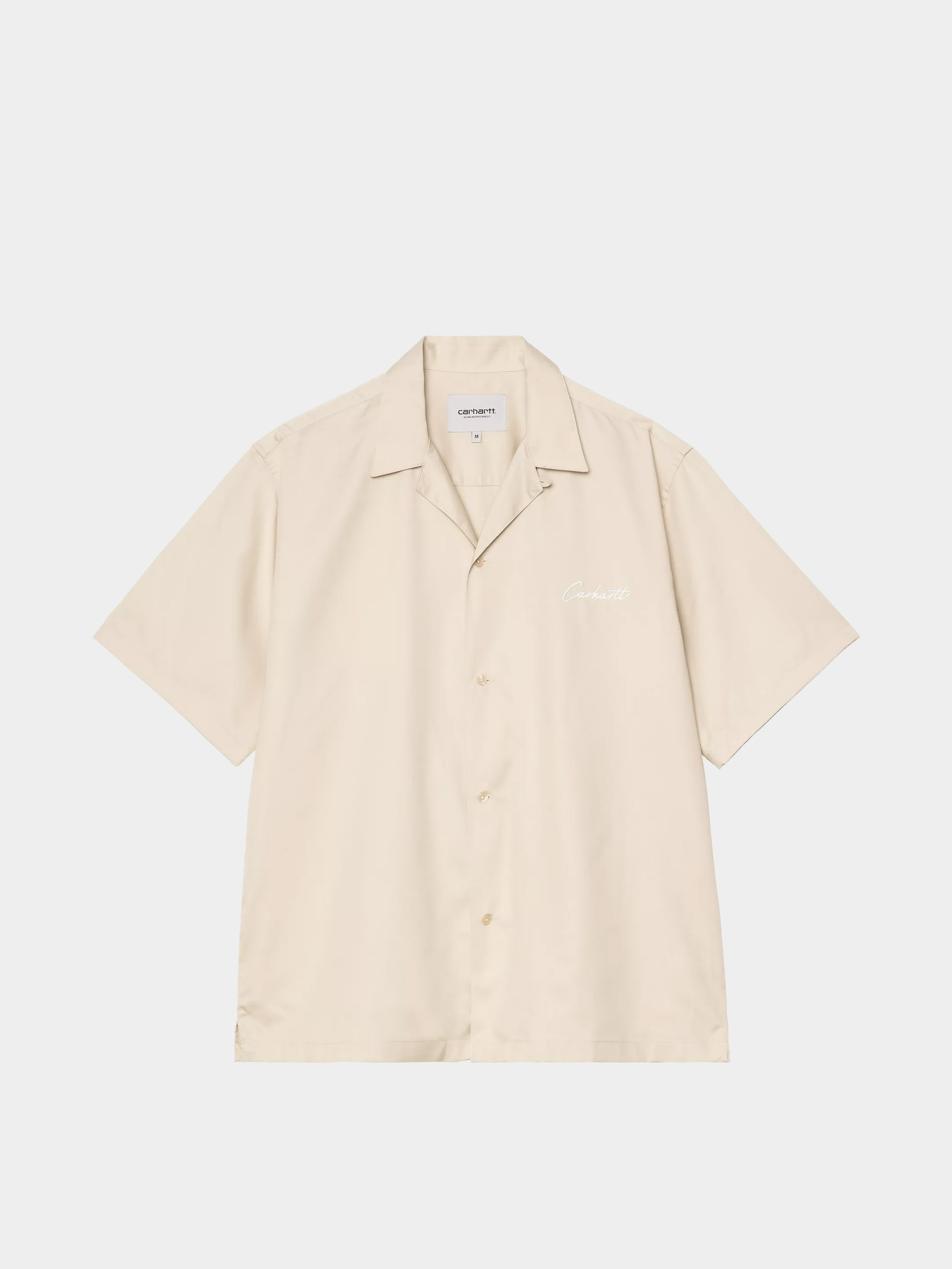Carhartt WIP Shirt Delray (stone/white)