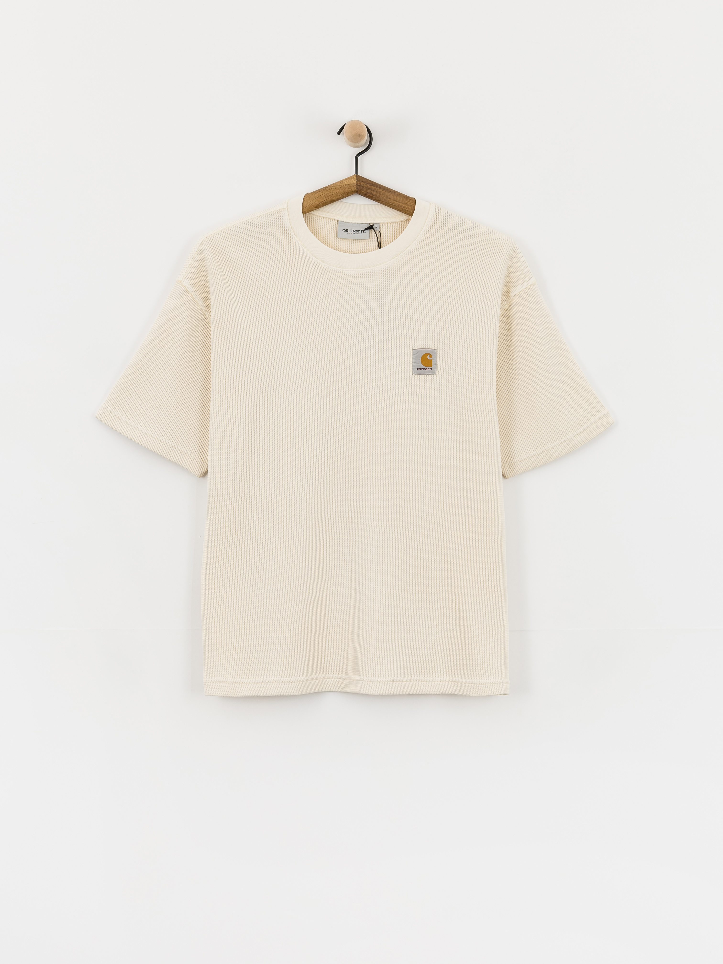 Carhartt WIP T-Shirt Nelson Waffle (natural)
