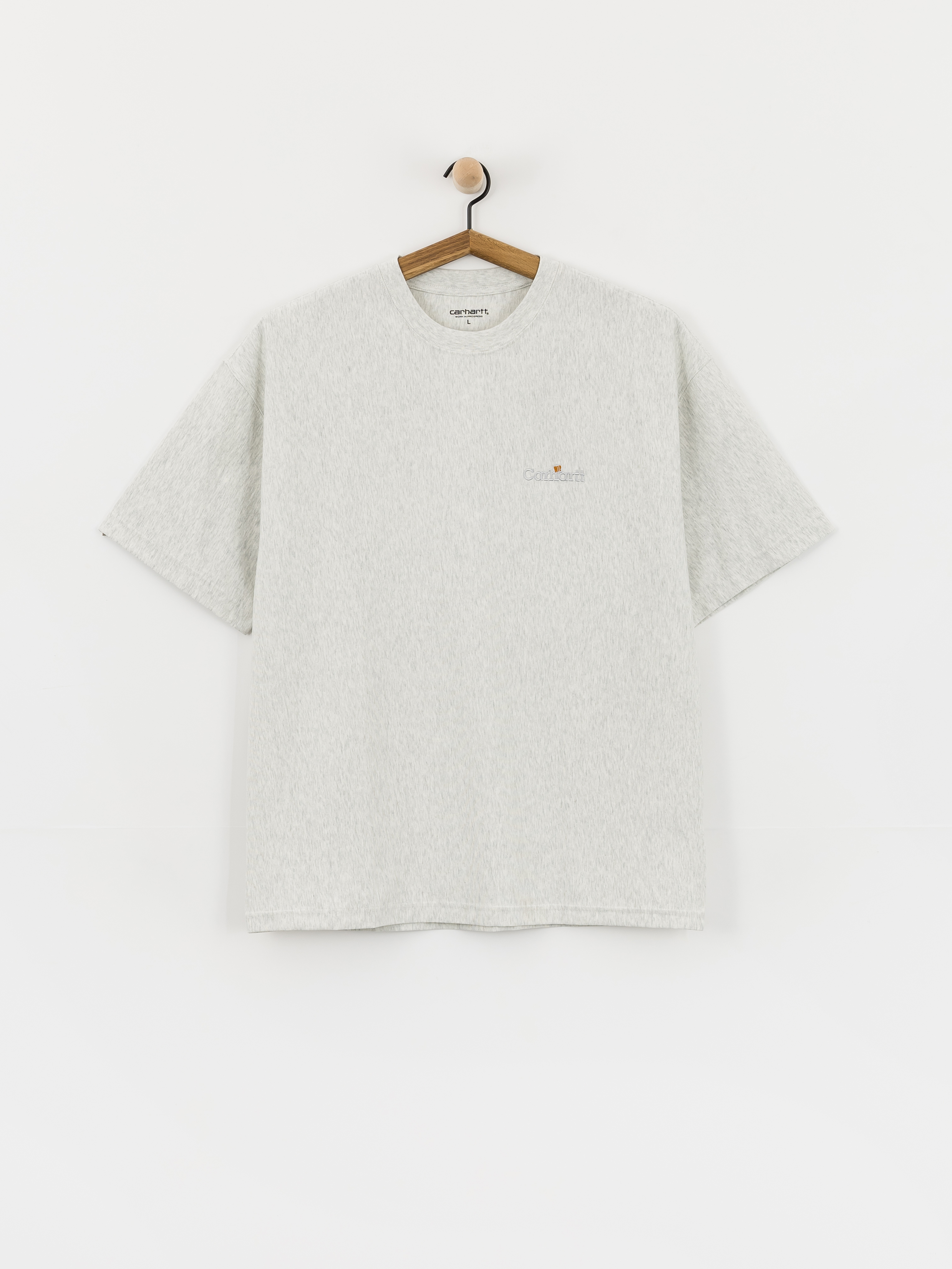 Carhartt WIP T-Shirt WIP Label (ash heather)