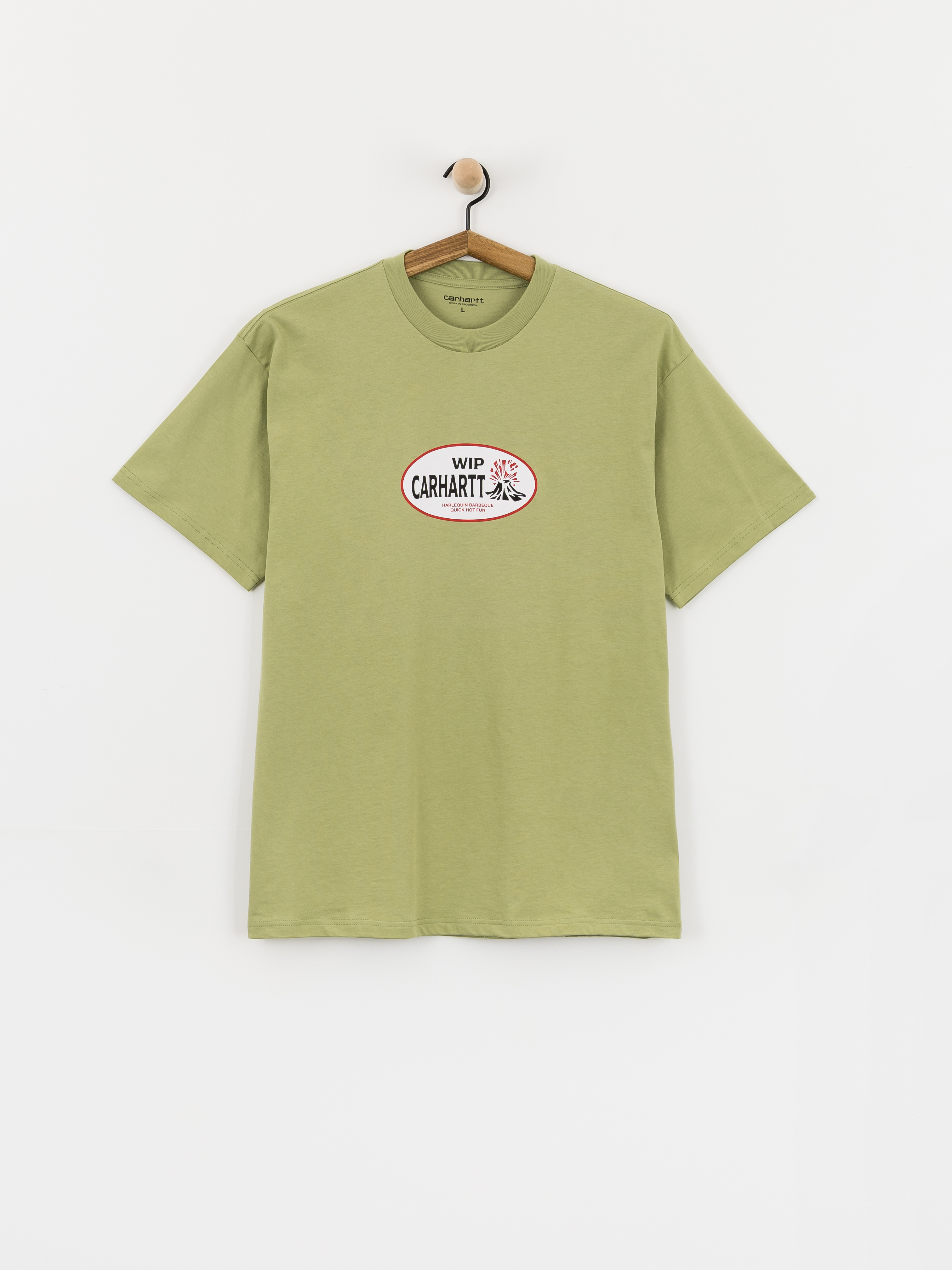 Carhartt WIP Harlequin BBQ T-Shirt (gentle green)