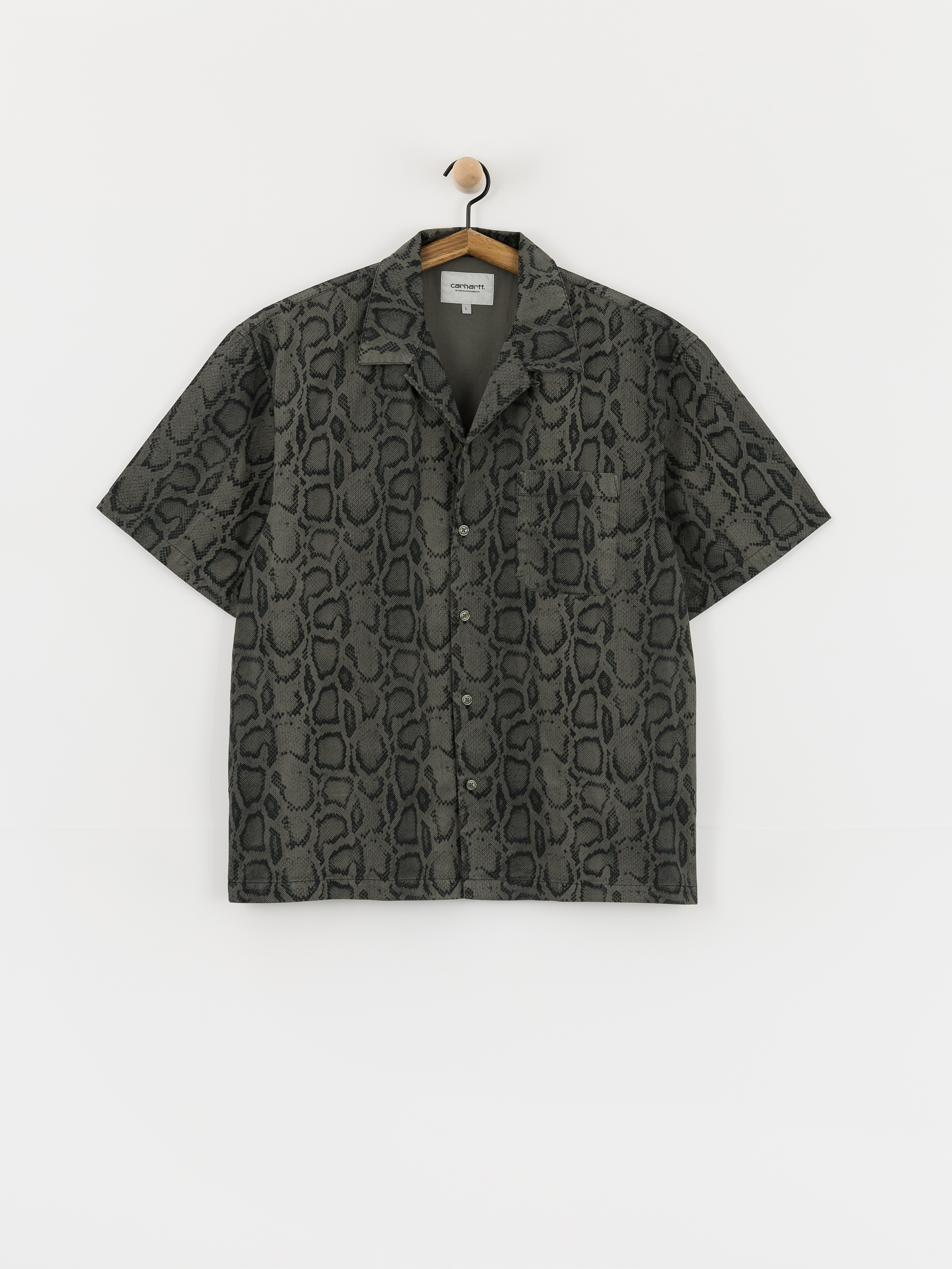 Carhartt WIP Snake Camo Hemd (snake camo/leaf)