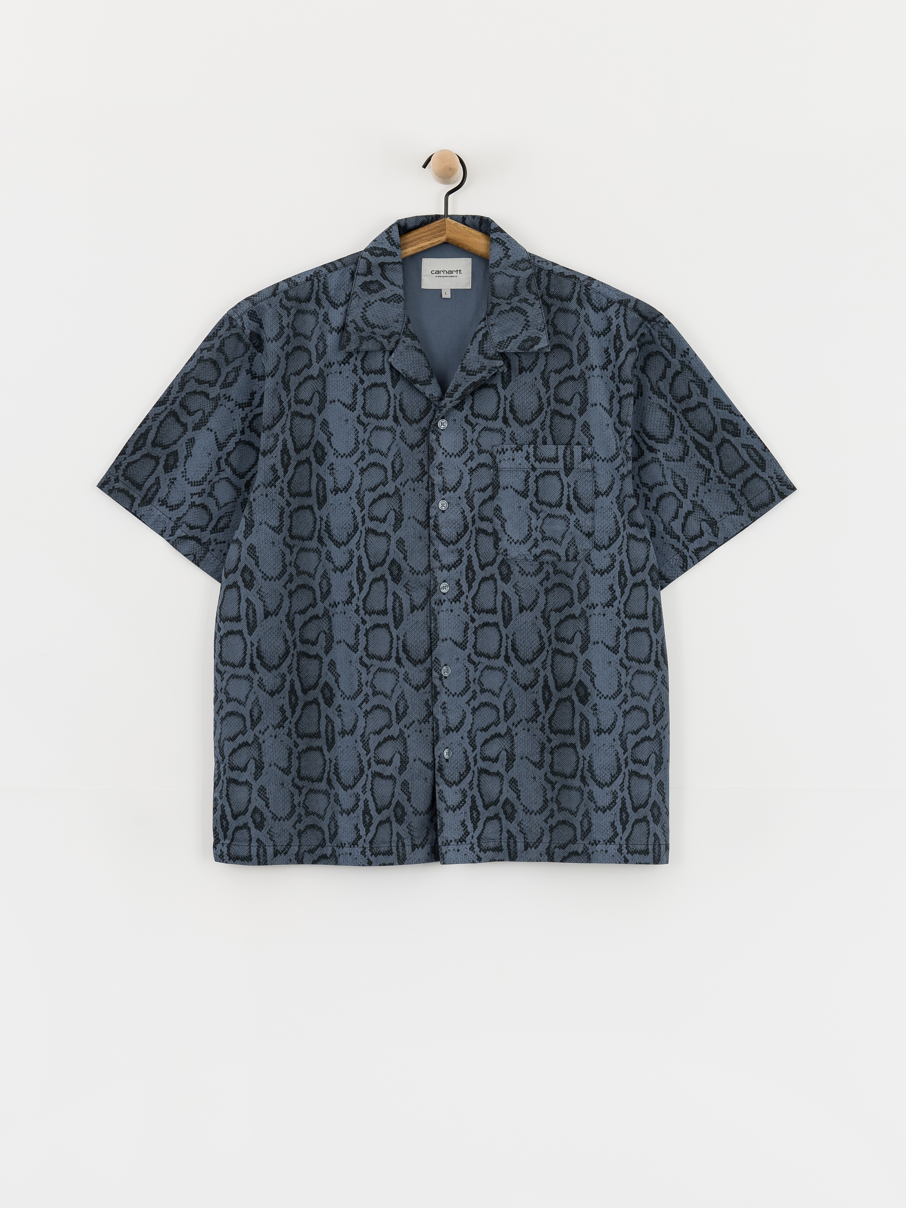 Carhartt WIP Snake Camo Shirt (snake camo/velvet blue)