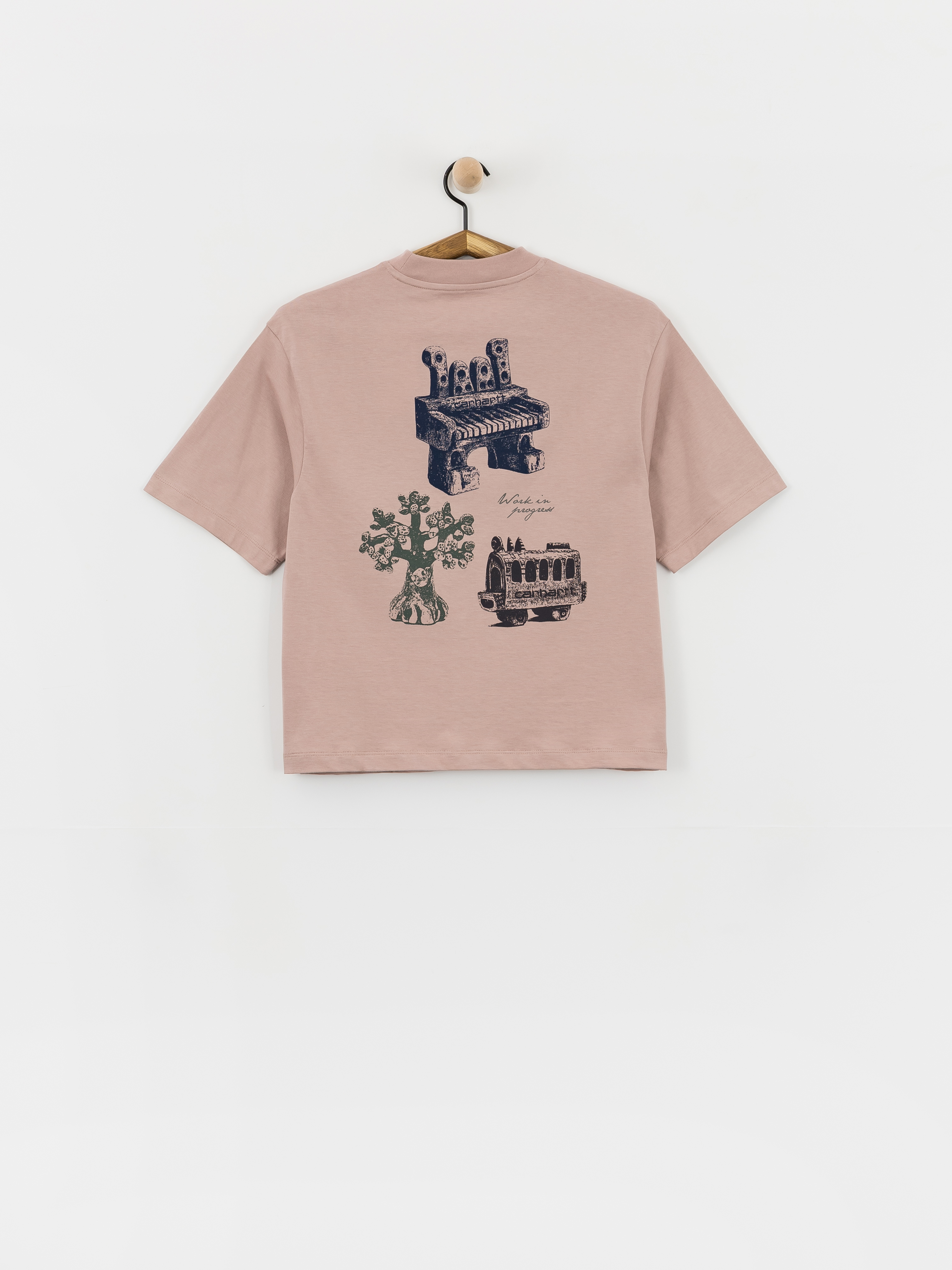 Carhartt WIP T-Shirt Forma Wmn (gentle pink)