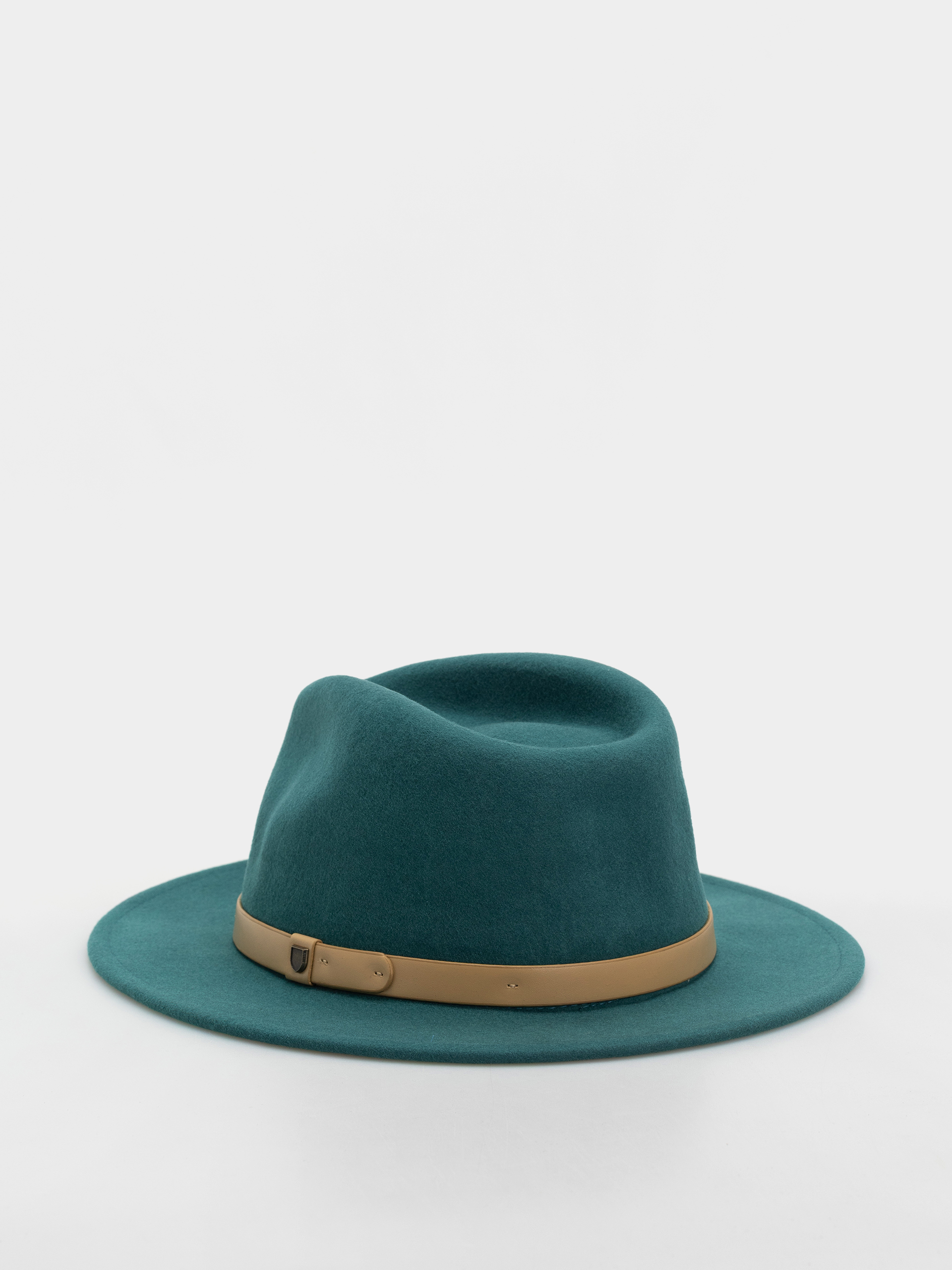 Brixton Messer Fedora Hat (transformative teal)