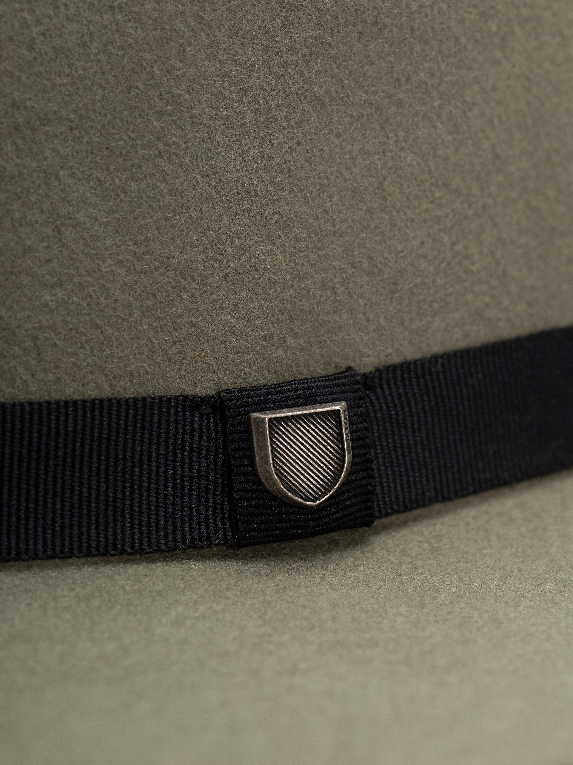 Brixton Messer Packable Fedora Hut/Schibermütze (olive surplus/black)